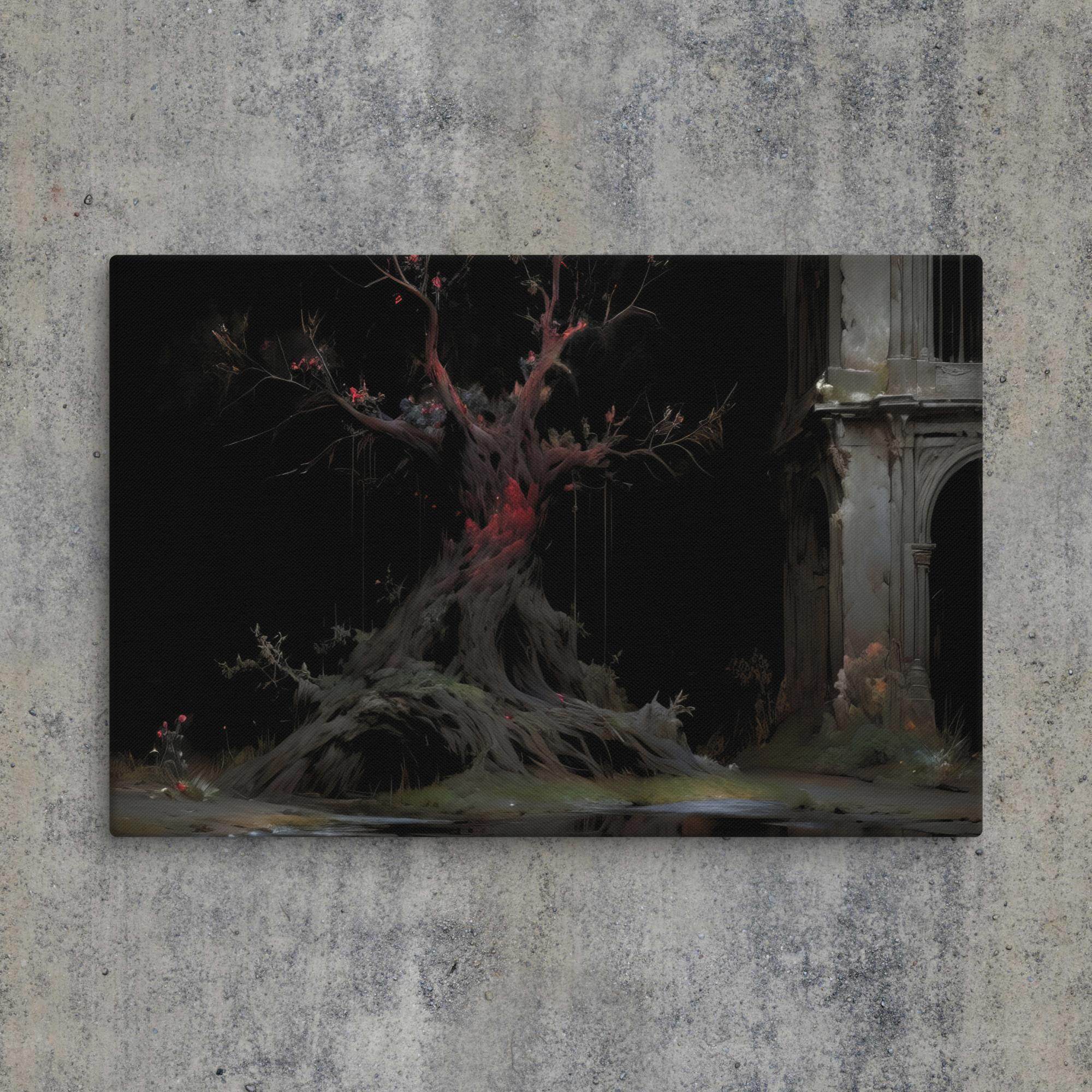 Forsaken Part 2 Dark Fantasy Canvas - Pale Blood Store