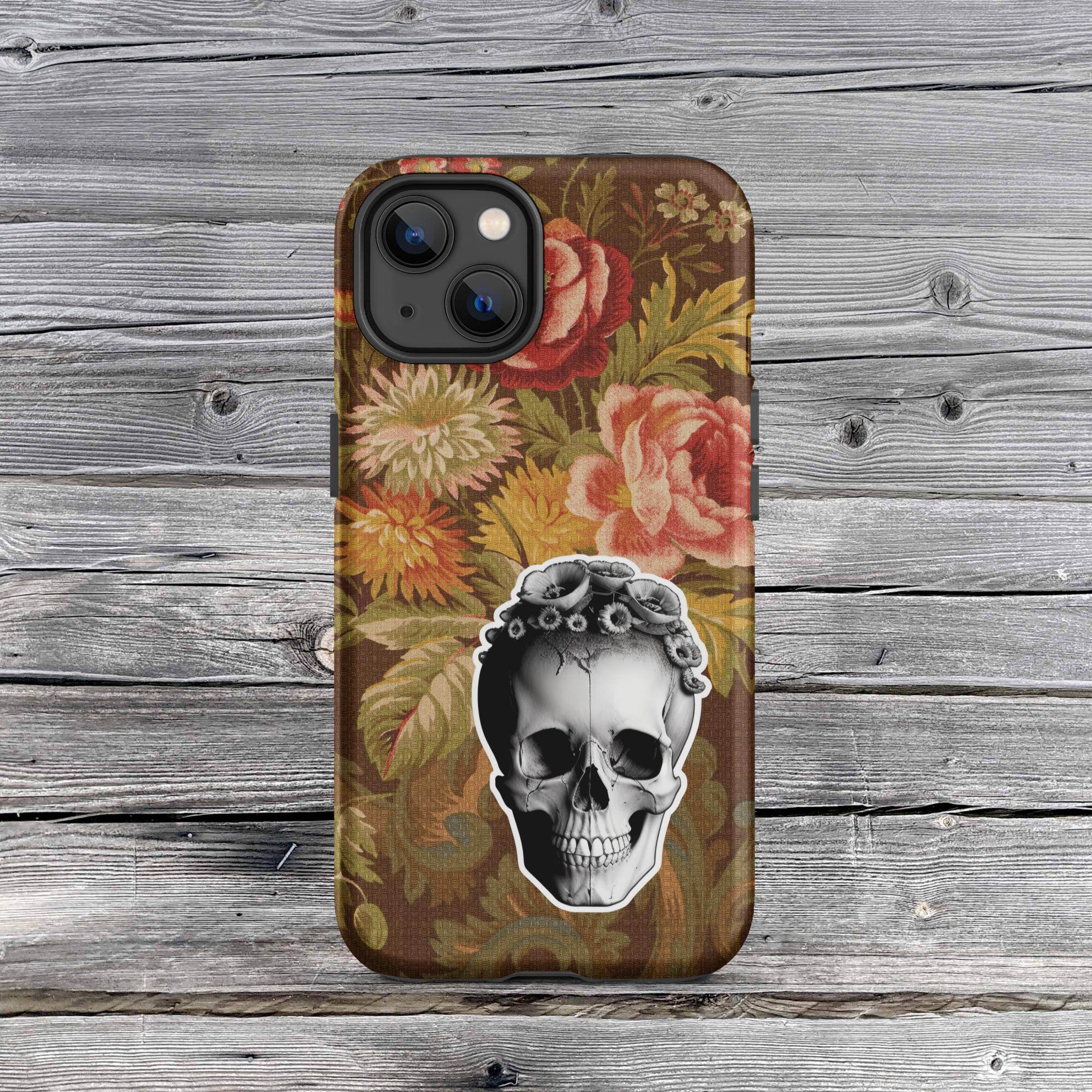 Frida Minimal Goth Tough Case for iPhone® - Pale Blood Store