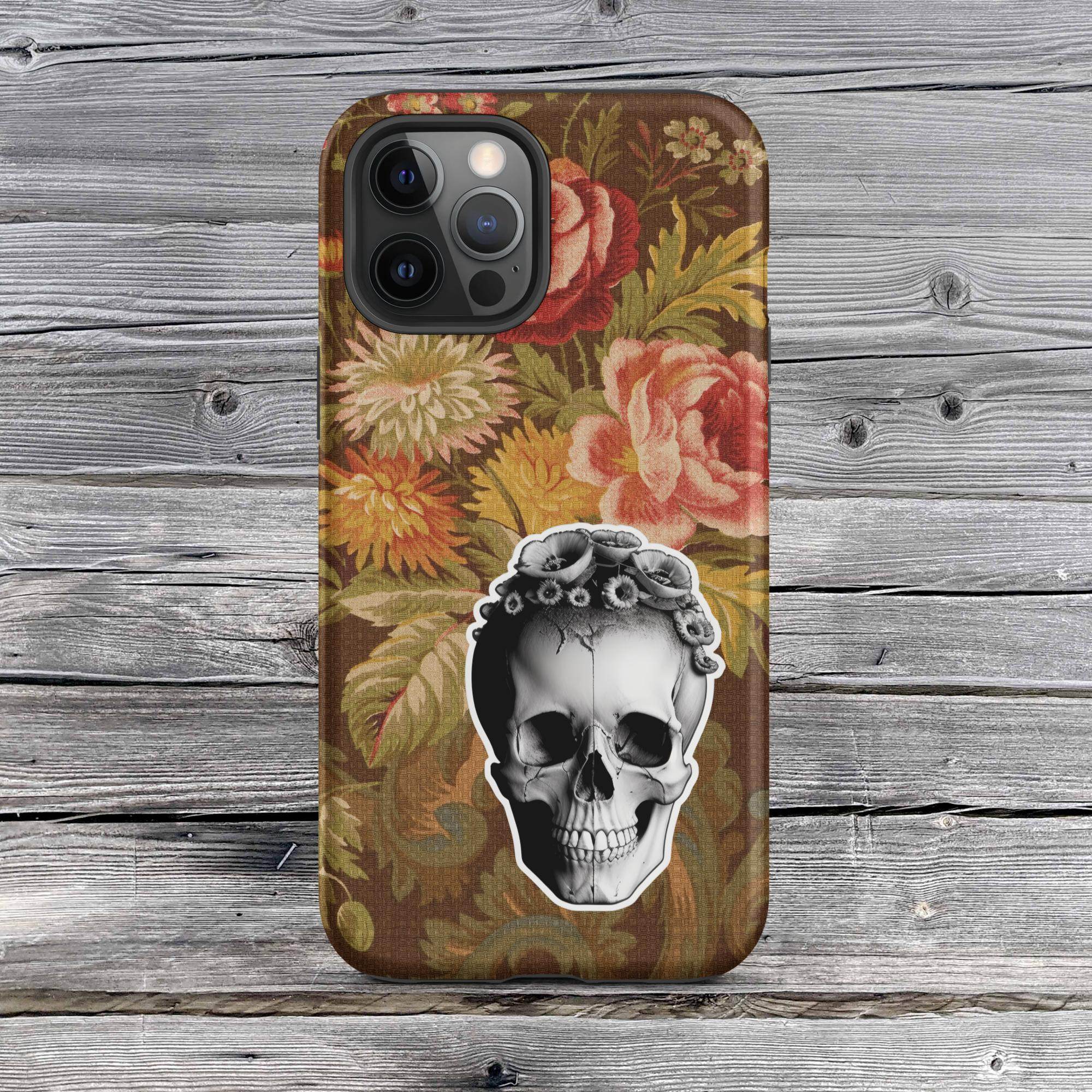 Frida Minimal Goth Tough Case for iPhone® - Pale Blood Store