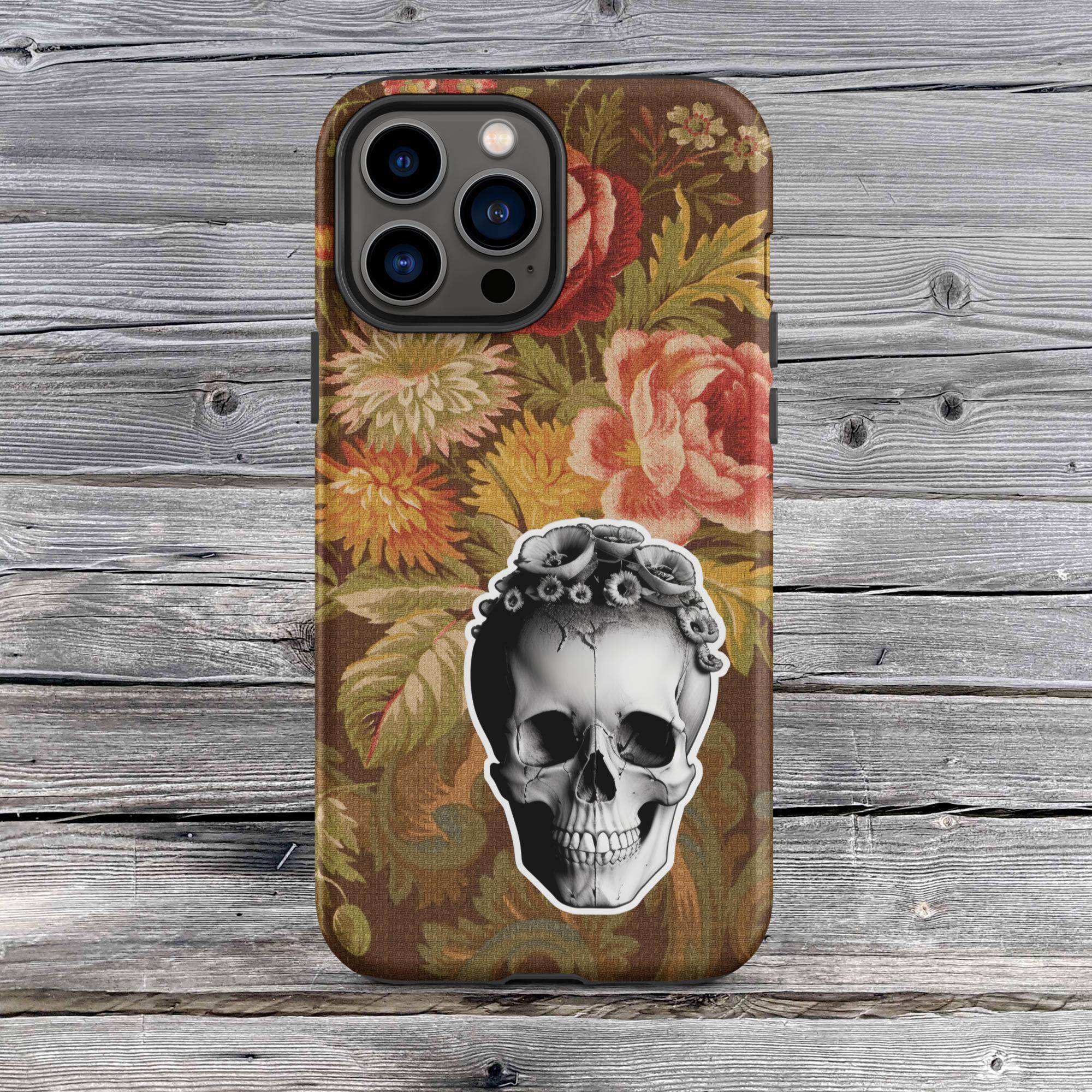 Frida Minimal Goth Tough Case for iPhone® - Pale Blood Store