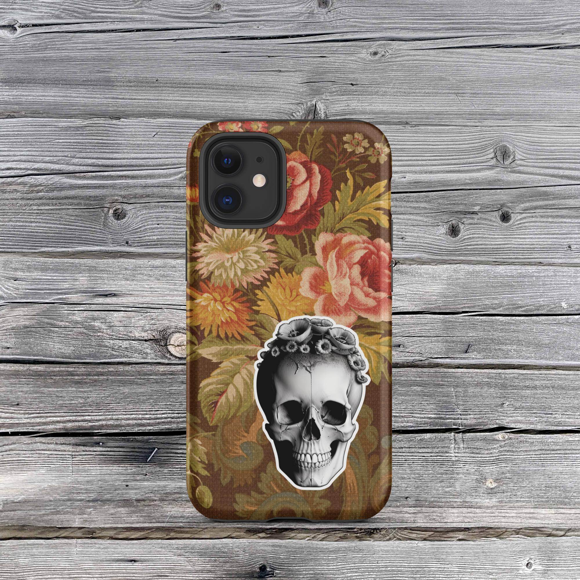 Frida Minimal Goth Tough Case for iPhone® - Pale Blood Store