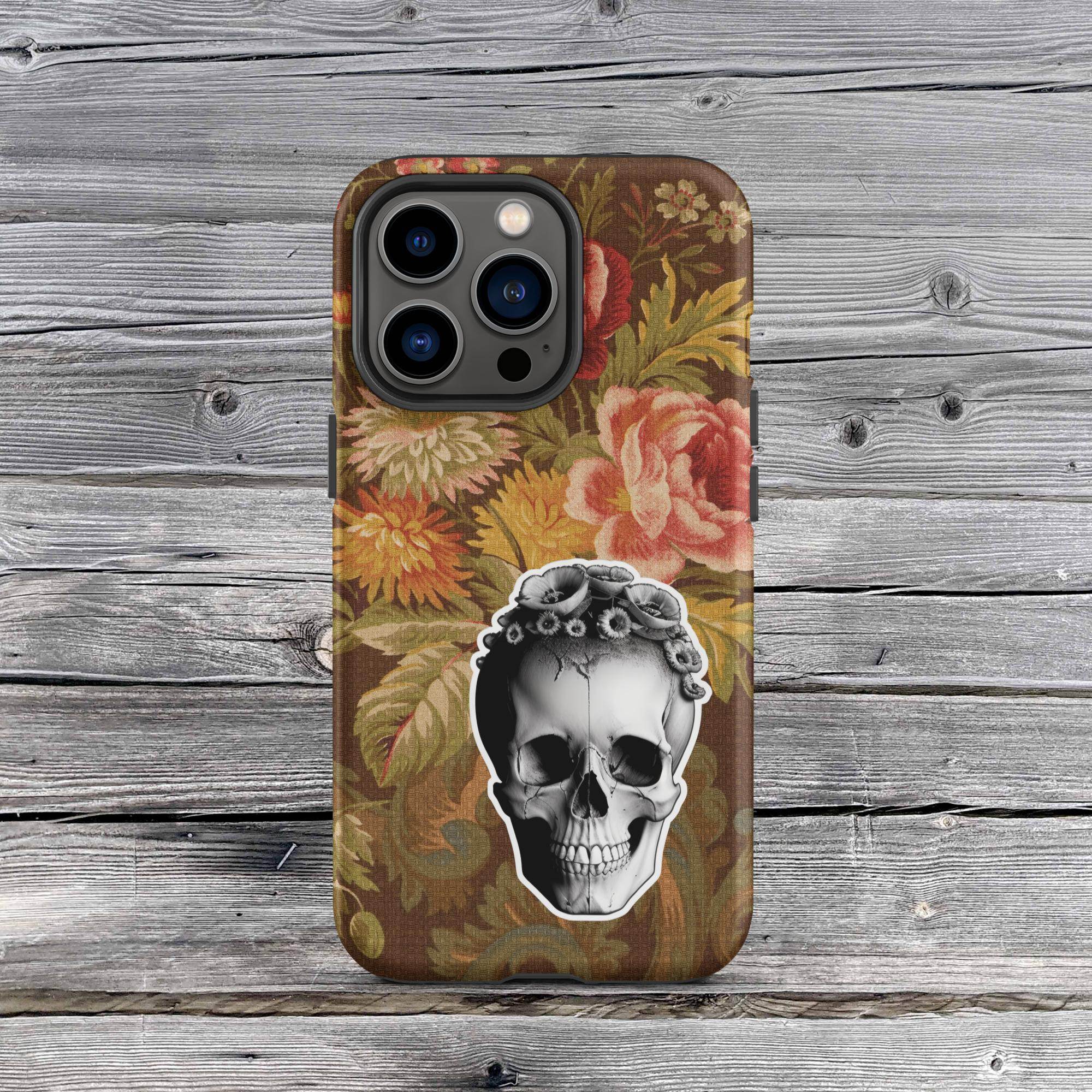 Frida Minimal Goth Tough Case for iPhone® - Pale Blood Store