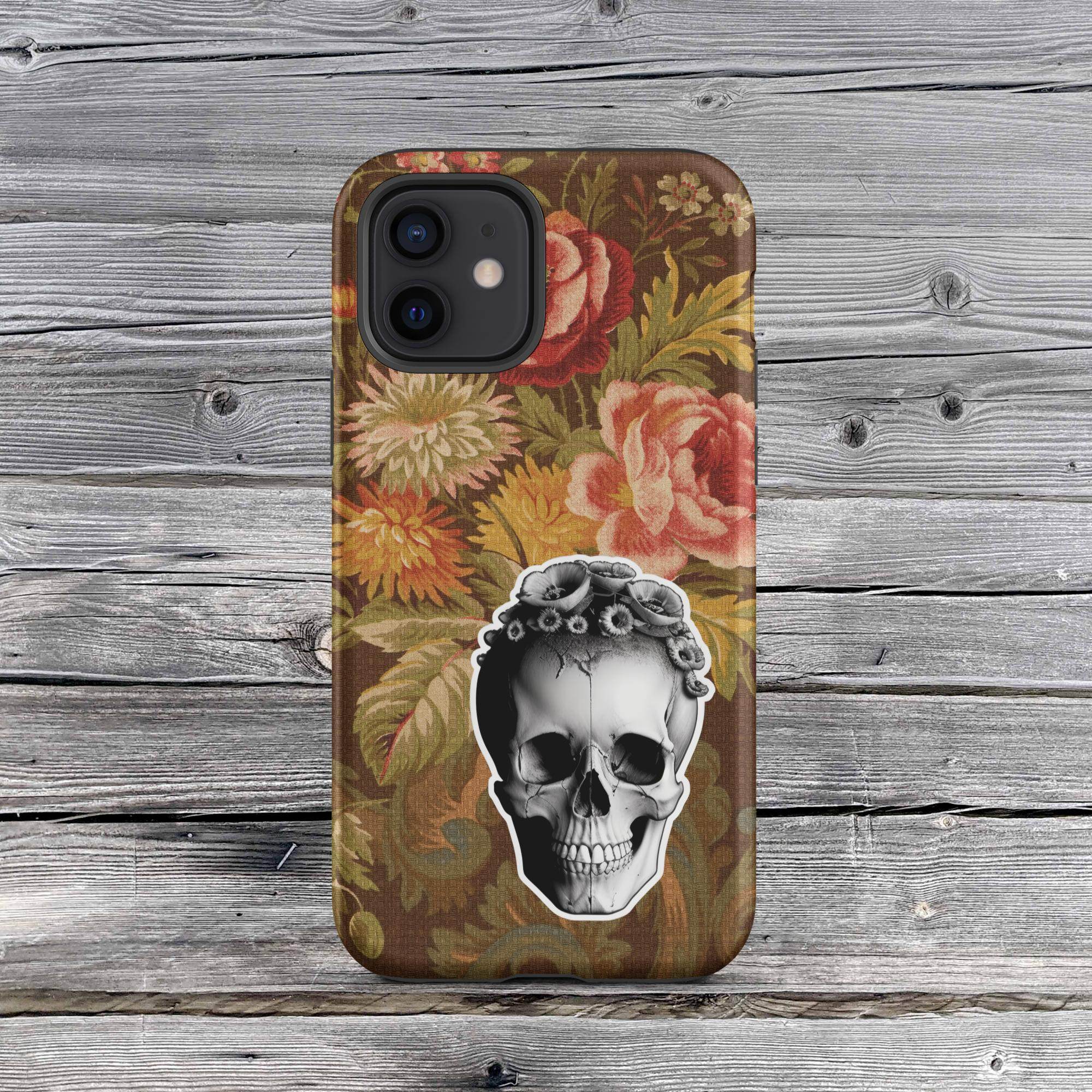 Frida Minimal Goth Tough Case for iPhone® - Pale Blood Store
