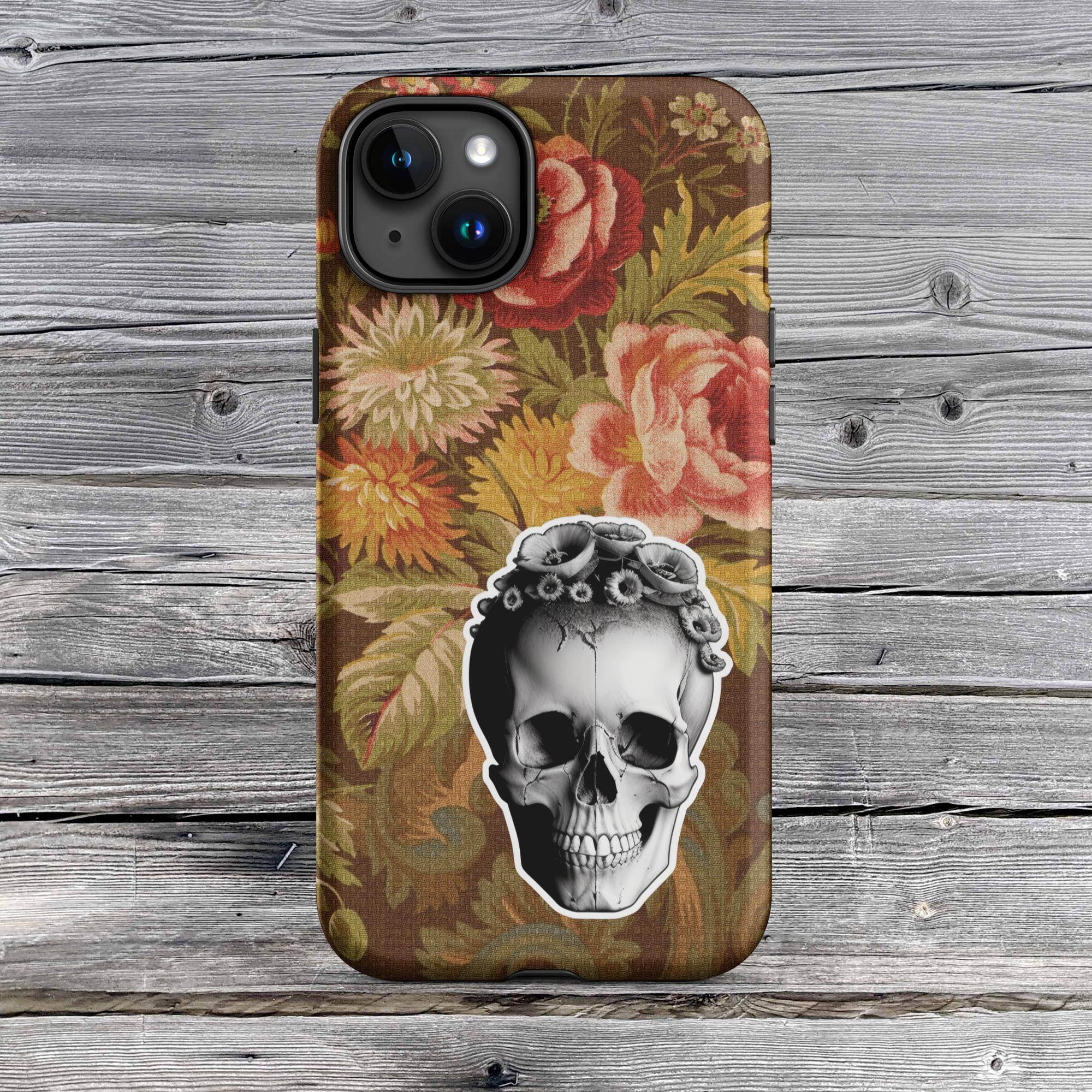 Frida Minimal Goth Tough Case for iPhone® - Pale Blood Store