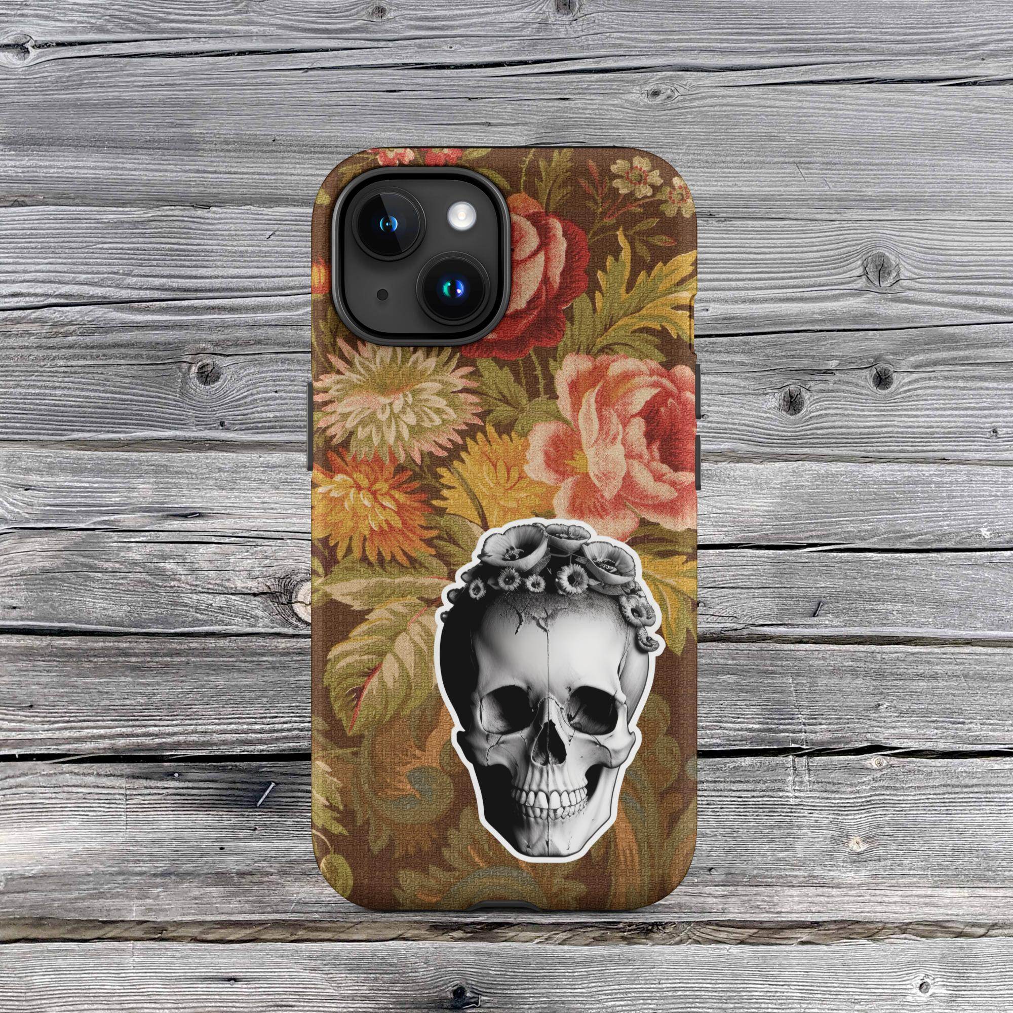 Frida Minimal Goth Tough Case for iPhone® - Pale Blood Store