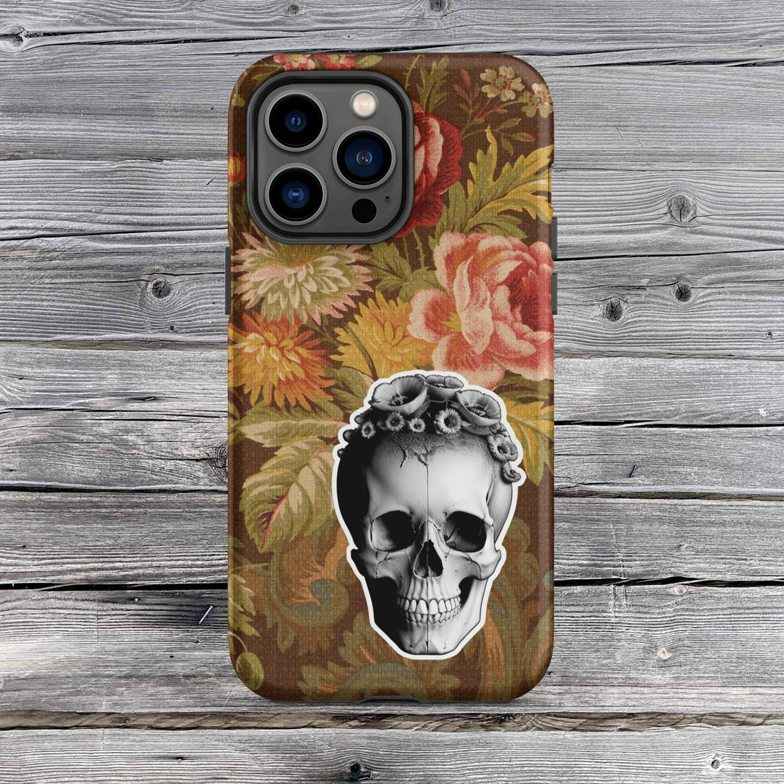 Frida Minimal Goth Tough Case for iPhone® - Pale Blood Store