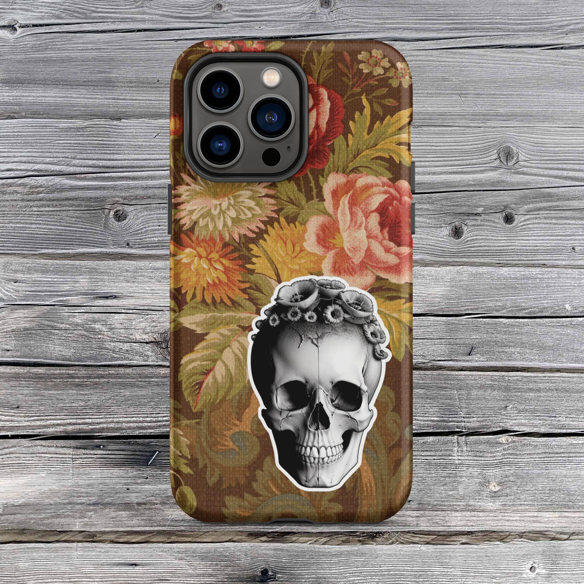 Frida Minimal Goth Tough Case for iPhone® - Pale Blood Store