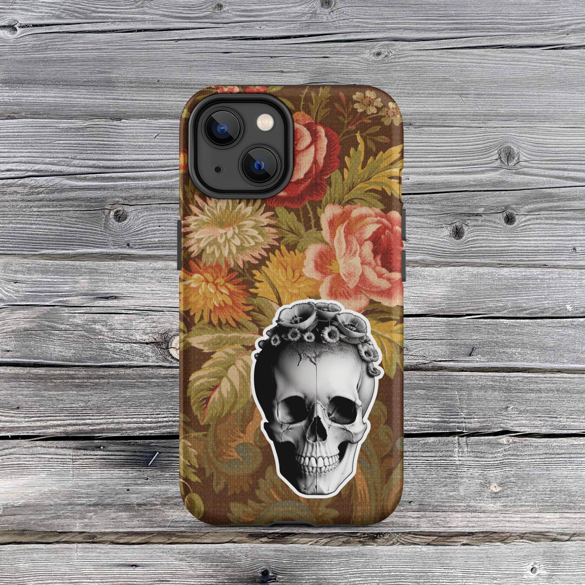 Frida Minimal Goth Tough Case for iPhone® - Pale Blood Store
