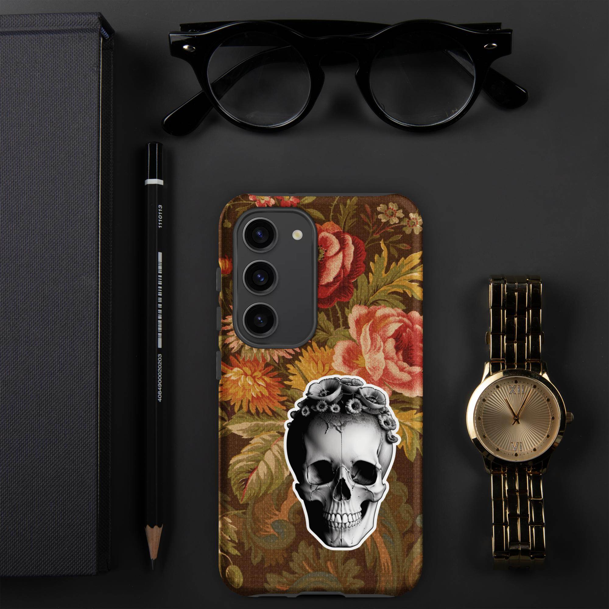 Frida Minimal Goth Tough Case for Samsung® - Pale Blood Store