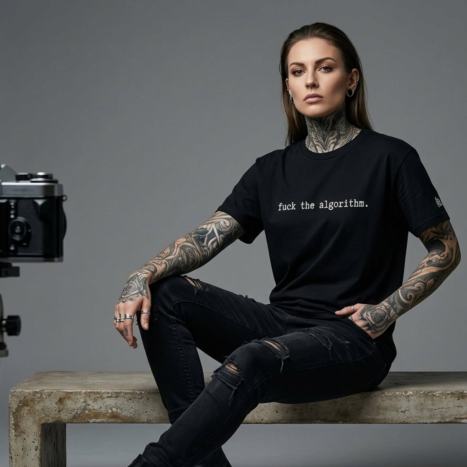 Fuck the Algorithm Unisex T-Shirt - Pale Blood Store