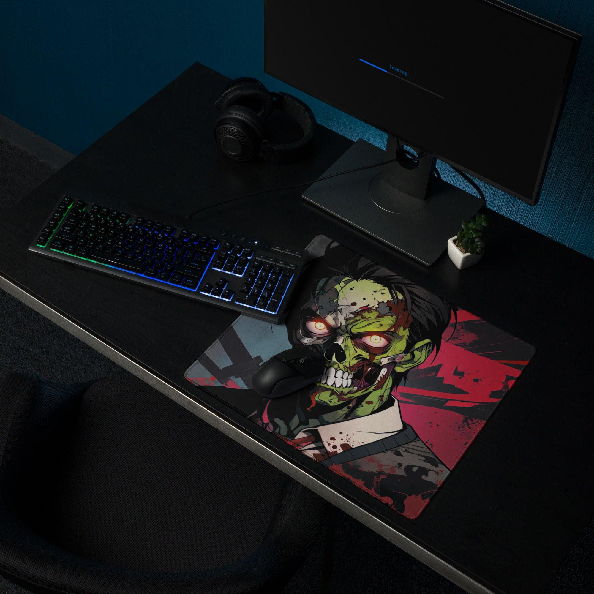 Zombie Avenger 2000 Dark Anime Gaming Mouse Pad - ["comicbook","gaming","mouse pad","zombie","zombie avenger"] | Pale Blood Store