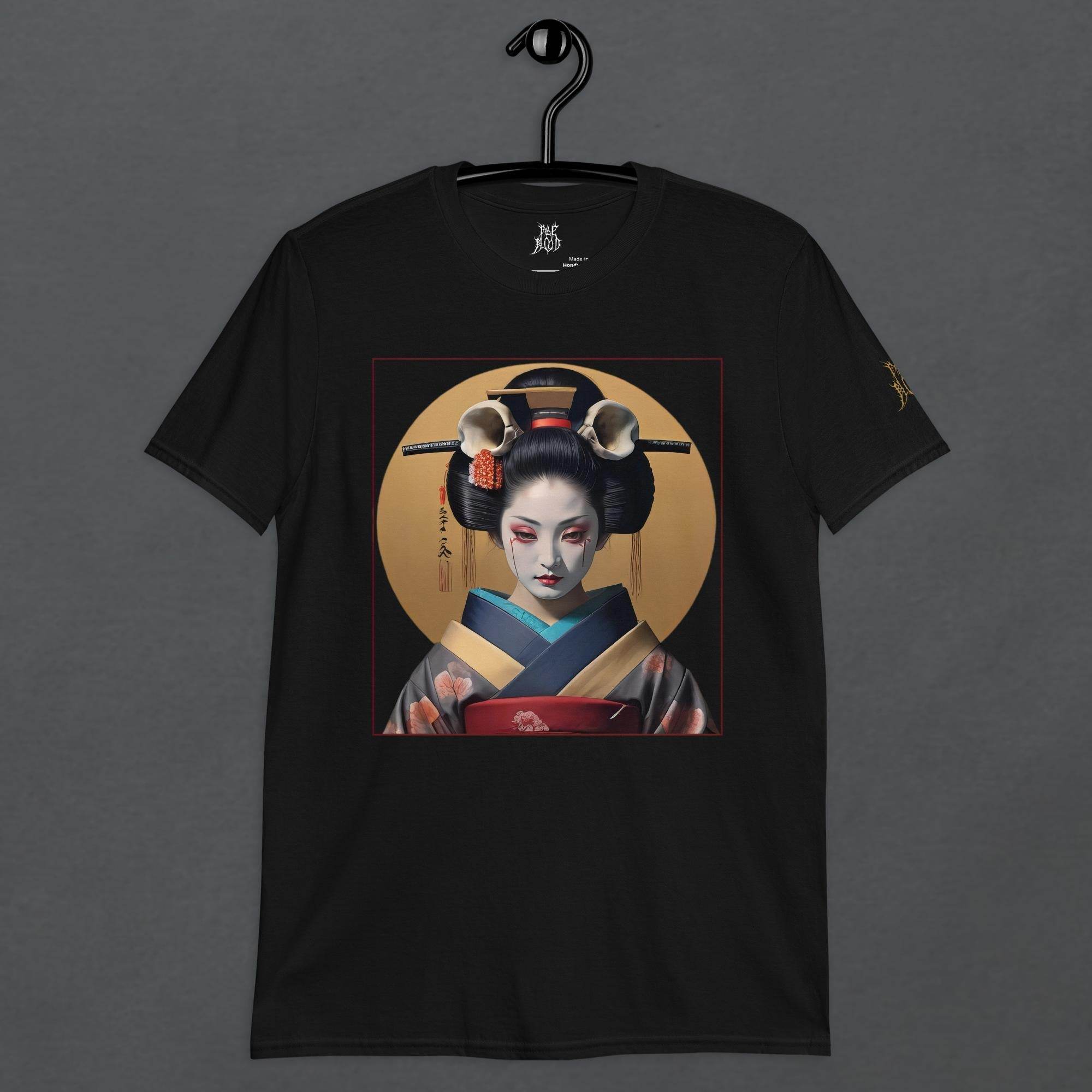 Geisha's Curse Dark Aesthetic Unisex T-Shirt - Pale Blood Store