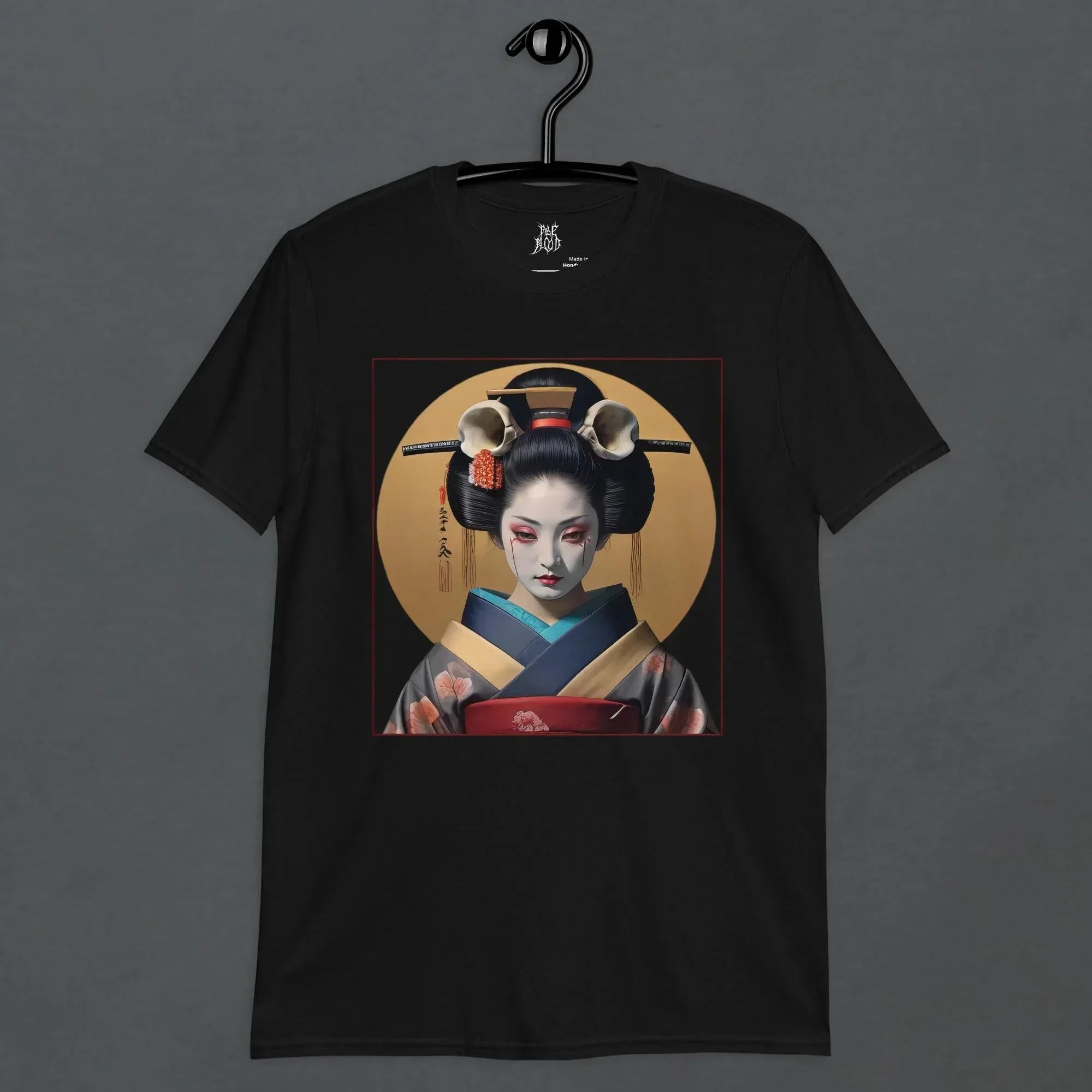 Geisha's Curse Dark Aesthetic Unisex T-Shirt - Pale Blood Store