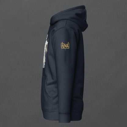 Glitched Prophet Black Metal Style Unisex Hoodie - Pale Blood Store