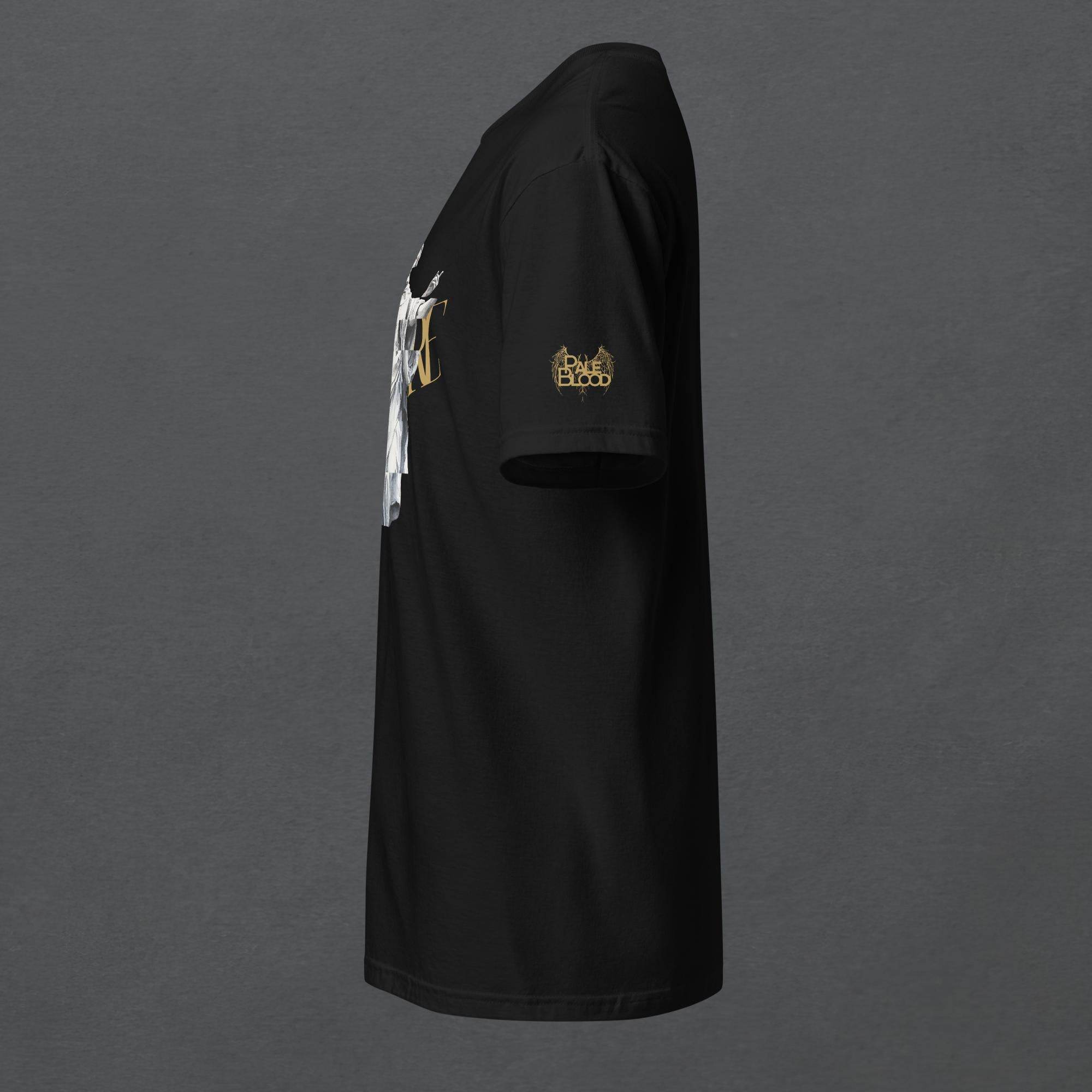 Glitched Prophet Black Metal Style Unisex T-Shirt - Pale Blood Store