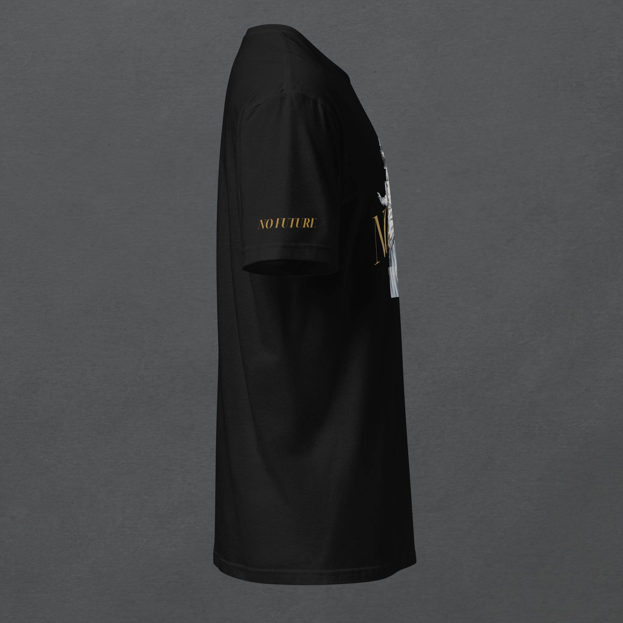 Glitched Prophet Black Metal Style Unisex T-Shirt - Pale Blood Store