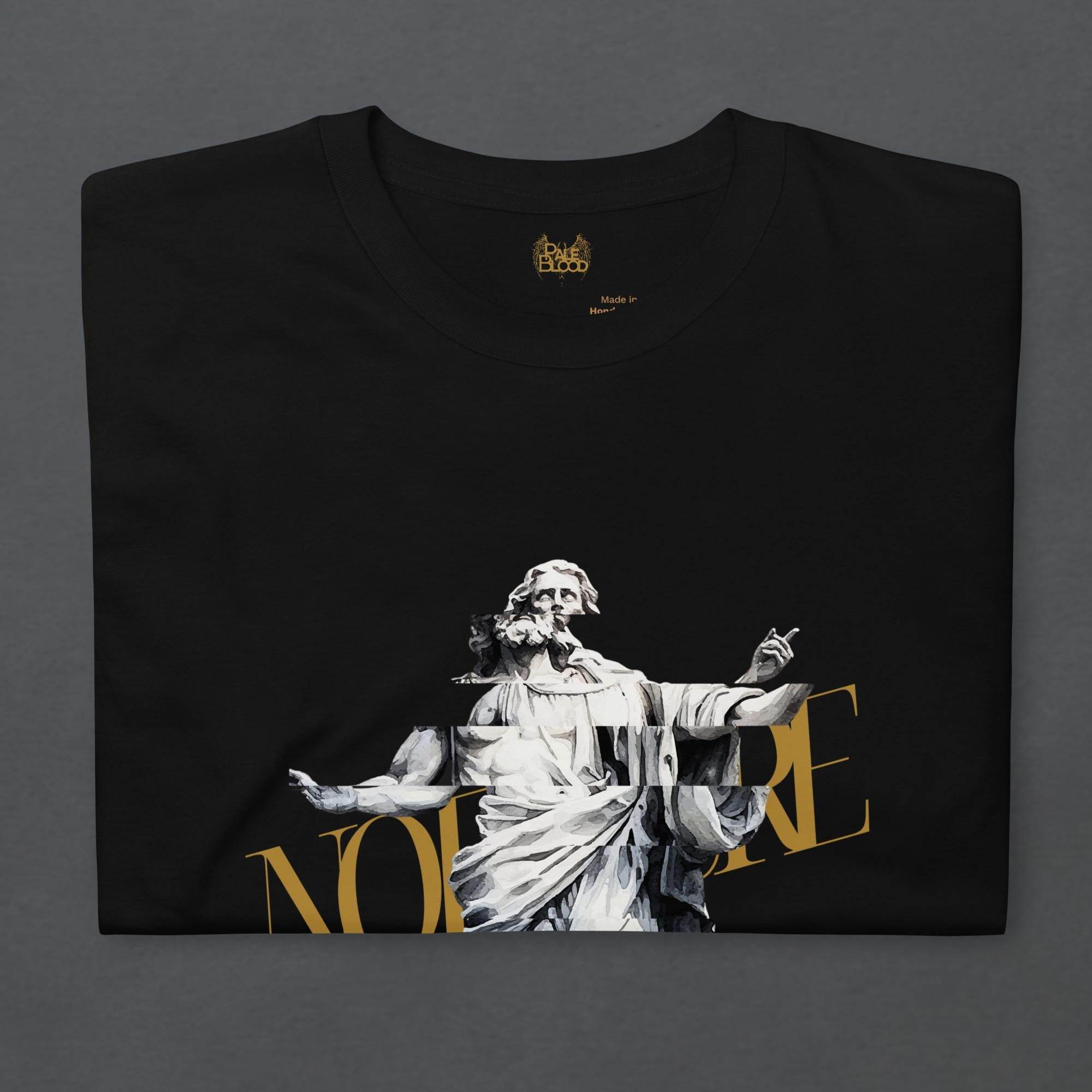 Glitched Prophet Black Metal Style Unisex T-Shirt - Pale Blood Store