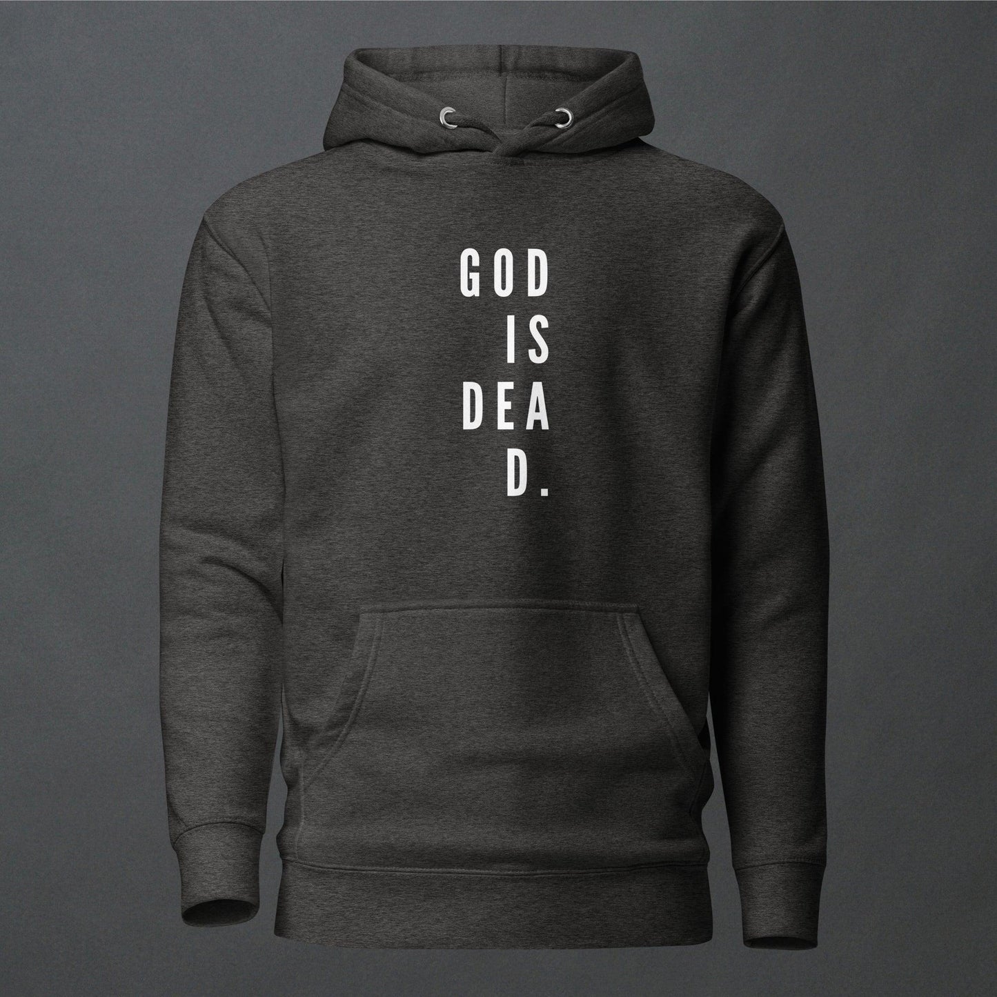 God is Dead Goth Minimalist Unisex Hoodie - Pale Blood Store