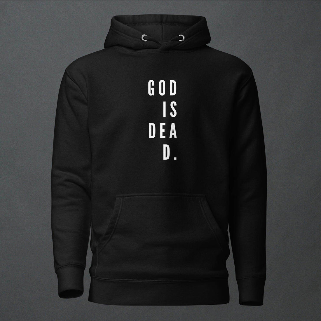 God is Dead Goth Minimalist Unisex Hoodie - Pale Blood Store