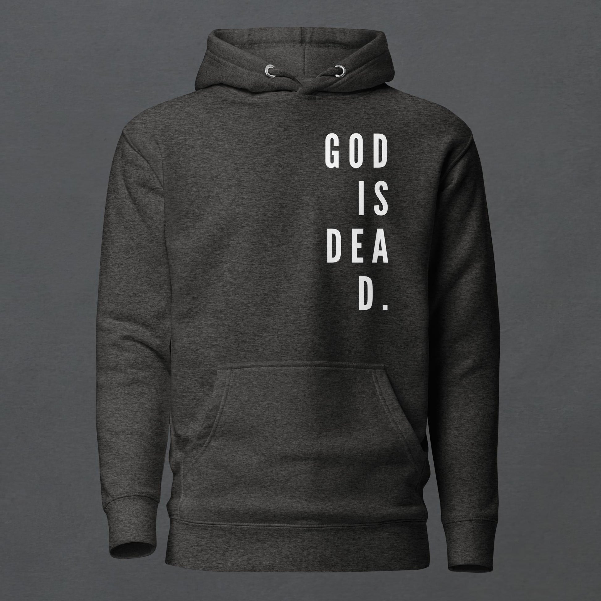 God is Dead Goth Minimalist Unisex Hoodie - Pale Blood Store