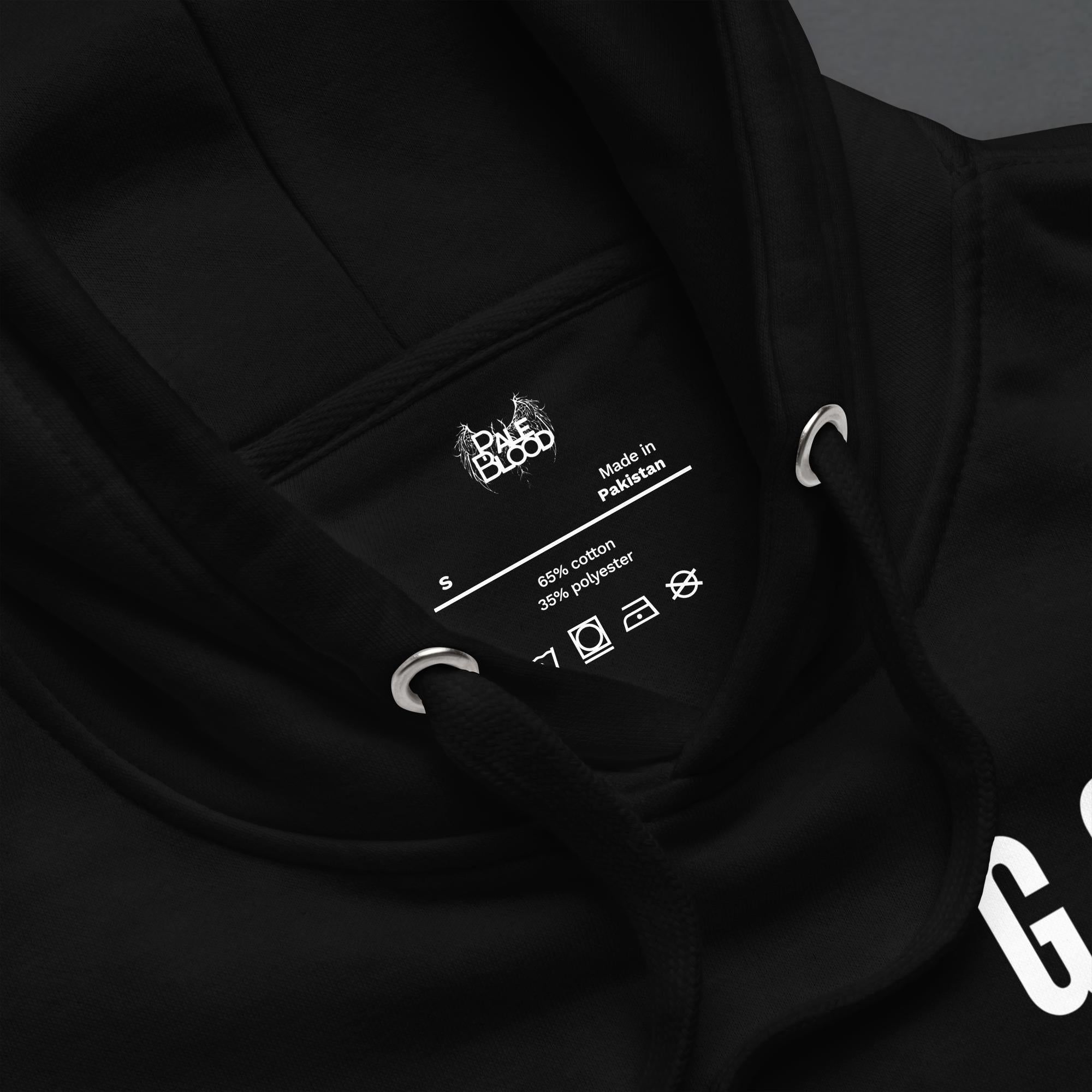 God is Dead Goth Minimalist Unisex Hoodie - Pale Blood Store