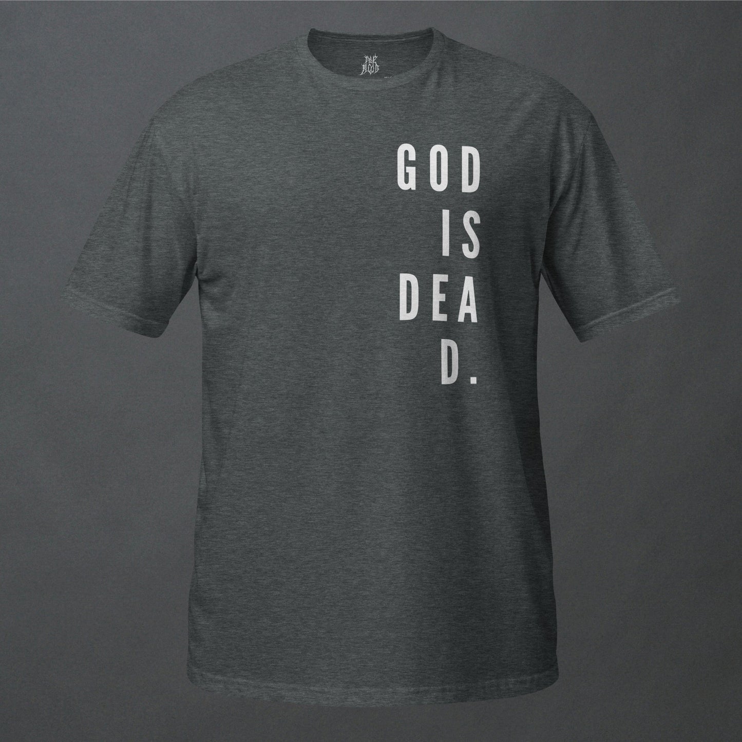 God is Dead Goth Minimalist Unisex T - Shirt - Pale Blood Store