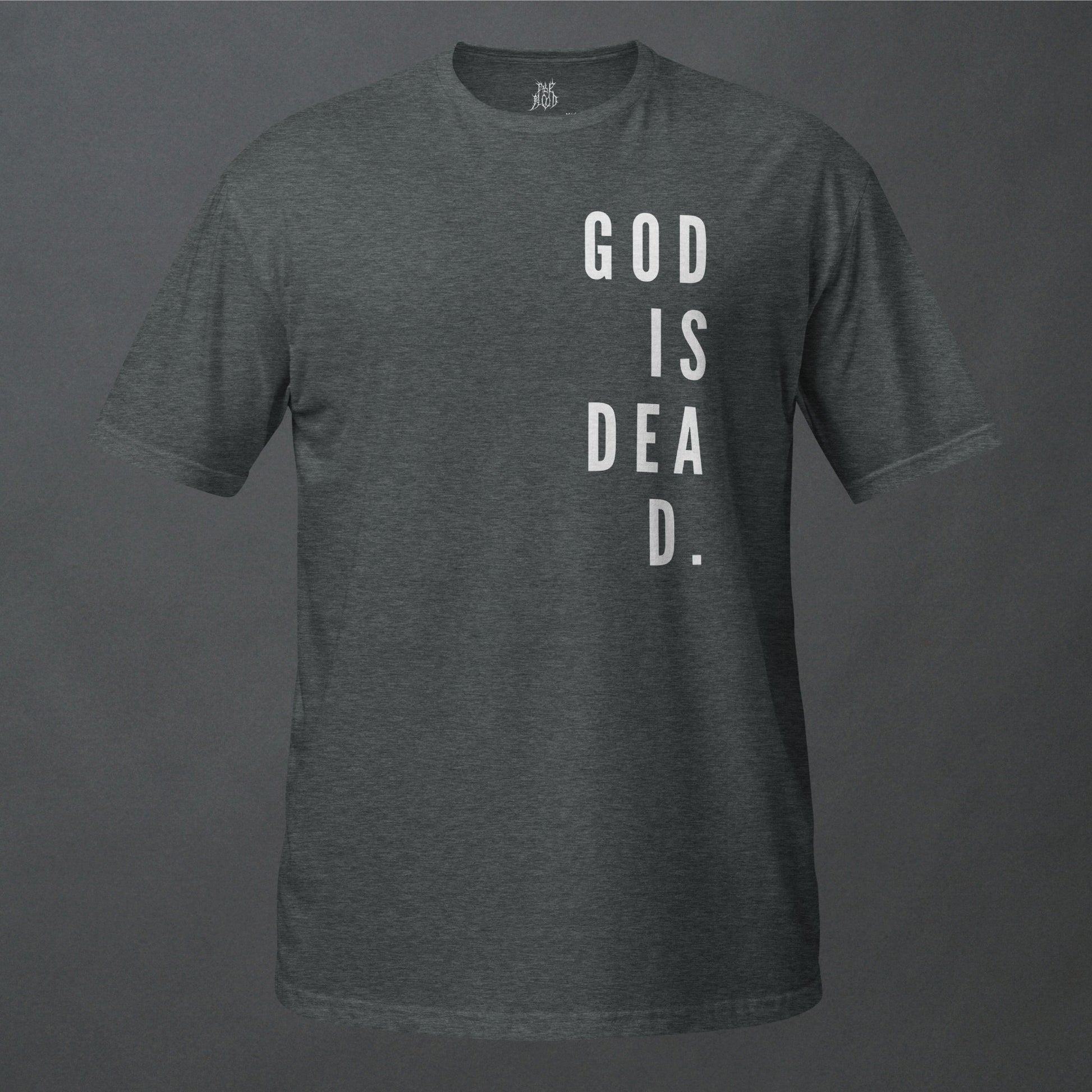 God is Dead Goth Minimalist Unisex T - Shirt - Pale Blood Store