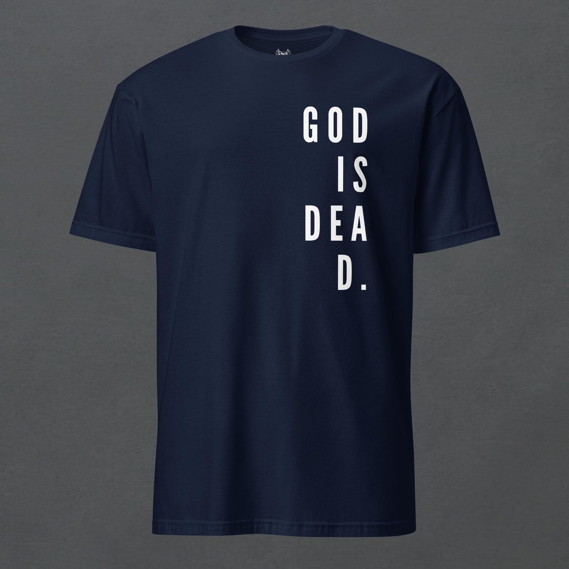 God is Dead Goth Minimalist Unisex T-Shirt - Pale Blood Store