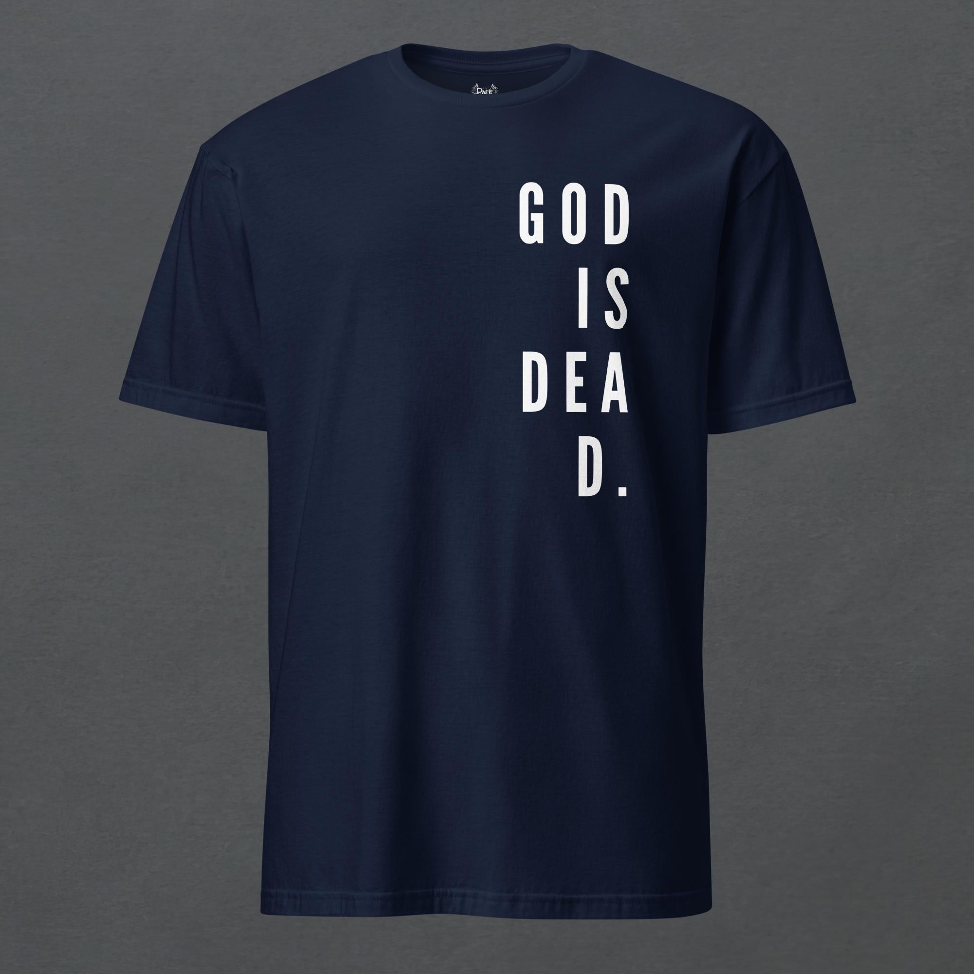 God is Dead Goth Minimalist Unisex T-Shirt - Pale Blood Store