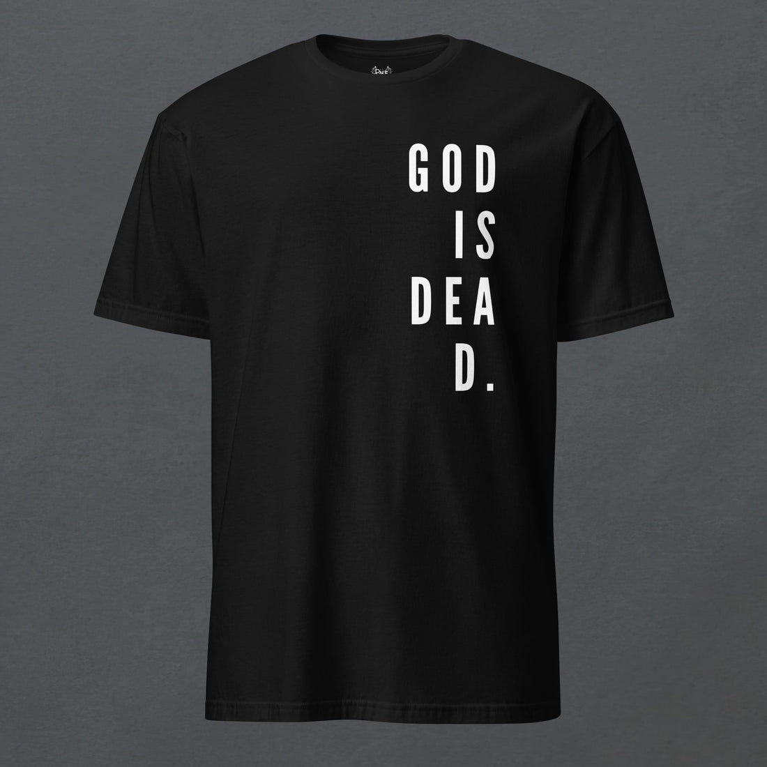 God is Dead Goth Minimalist Unisex T-Shirt - Pale Blood Store