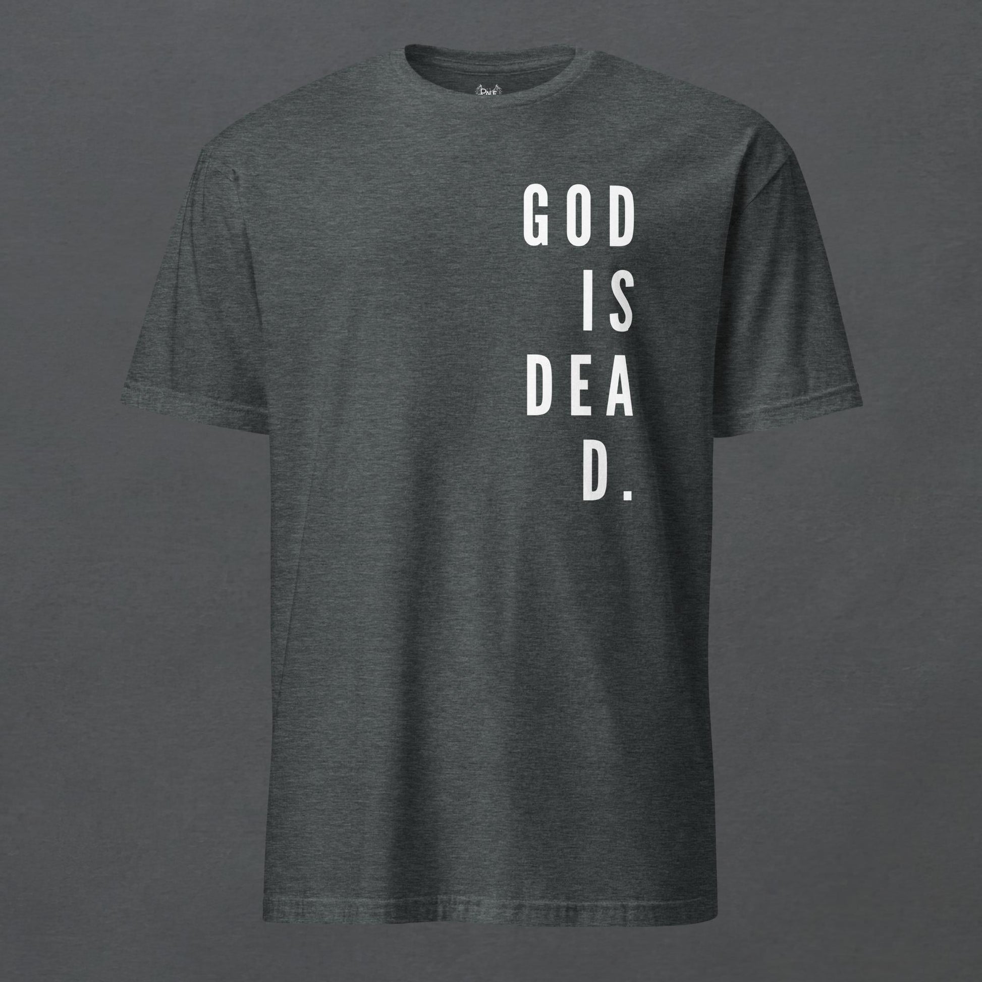 God is Dead Goth Minimalist Unisex T-Shirt - Pale Blood Store