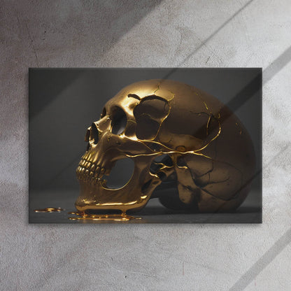 Golden Death Neo Goth Thin Canvas - Pale Blood Store