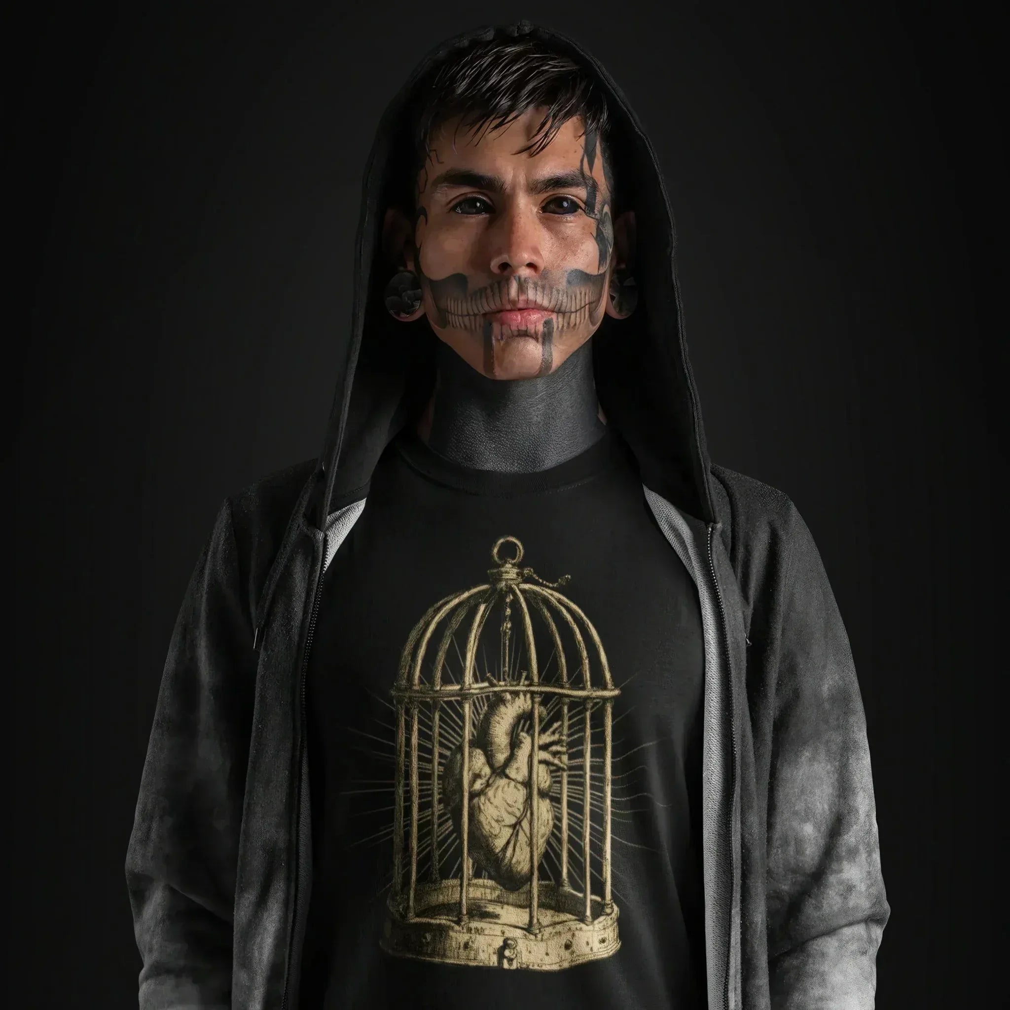 Golden Heart Unisex T-Shirt - Pale Blood Store