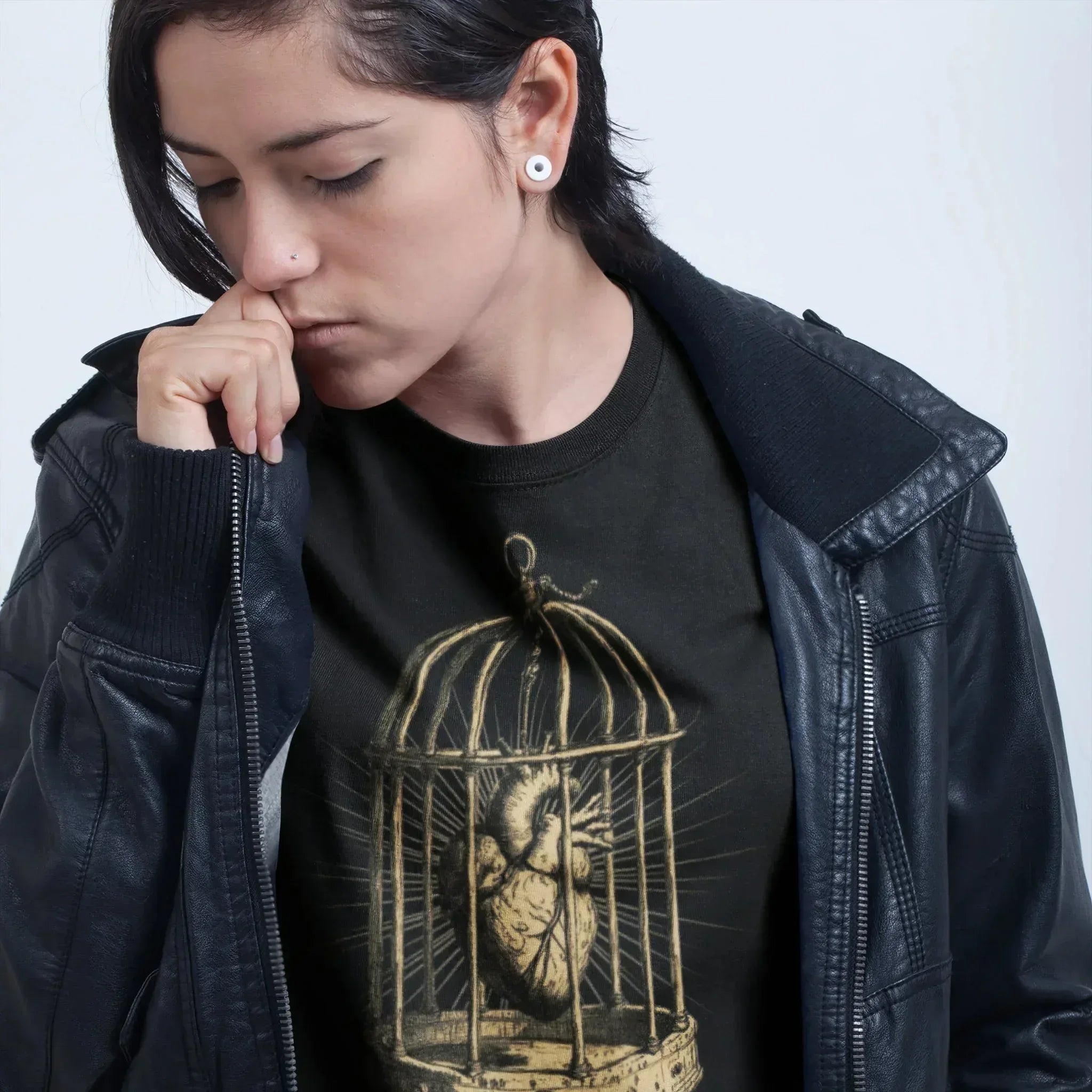 Golden Heart Unisex T-Shirt - Pale Blood Store