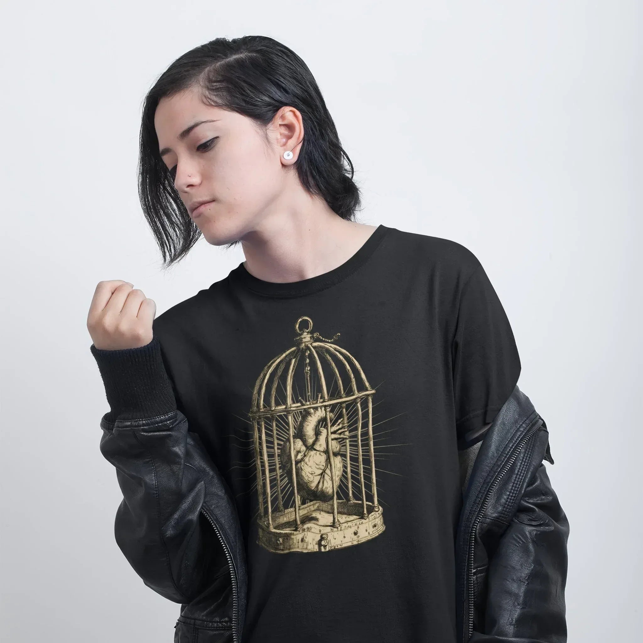 Golden Heart Unisex T-Shirt - Pale Blood Store