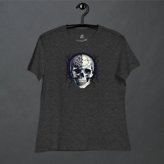Got Some Nerve Grunge Goth Aesthetic Women's Relaxed T - Shirt - Pale Blood Store