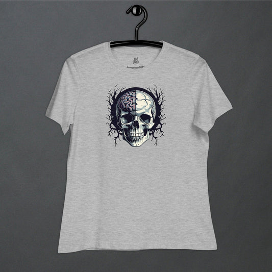 Got Some Nerve Grunge Goth Aesthetic Women's Relaxed T - Shirt - Pale Blood Store