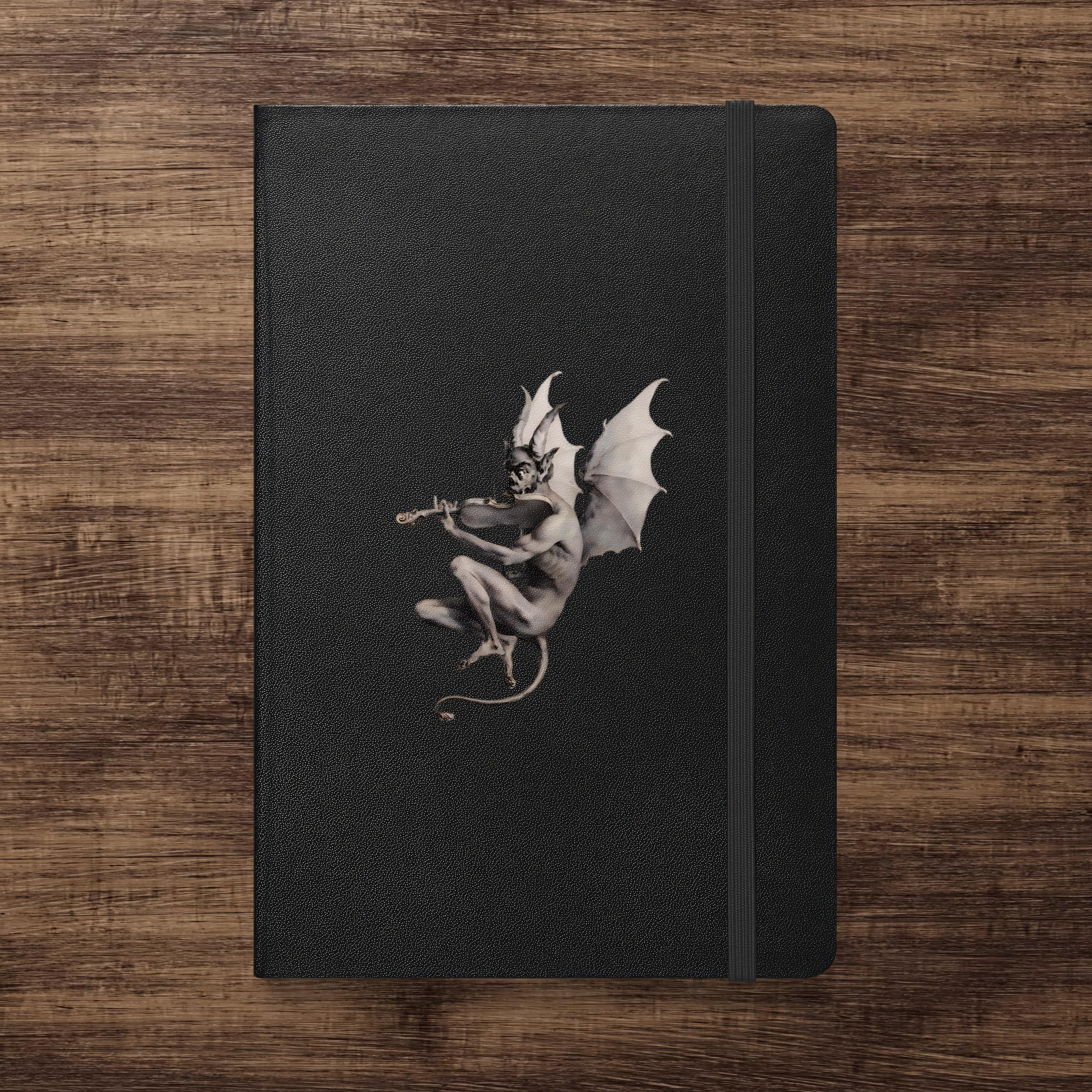 Devils Sonata Goth Aesthetic Hardcover Notebook