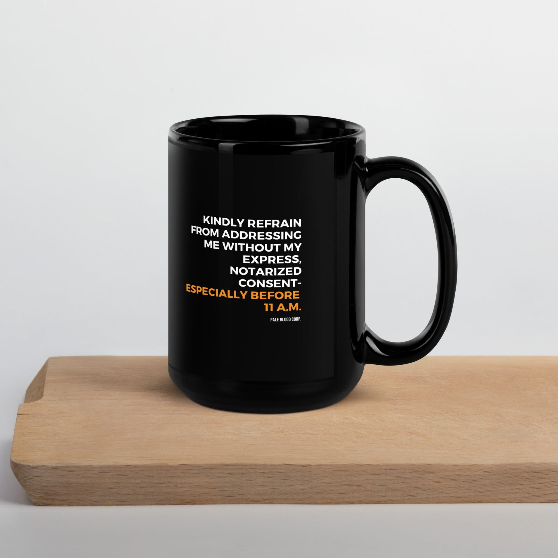 Hellcat Dark Humor Vintage Mug - Pale Blood Store