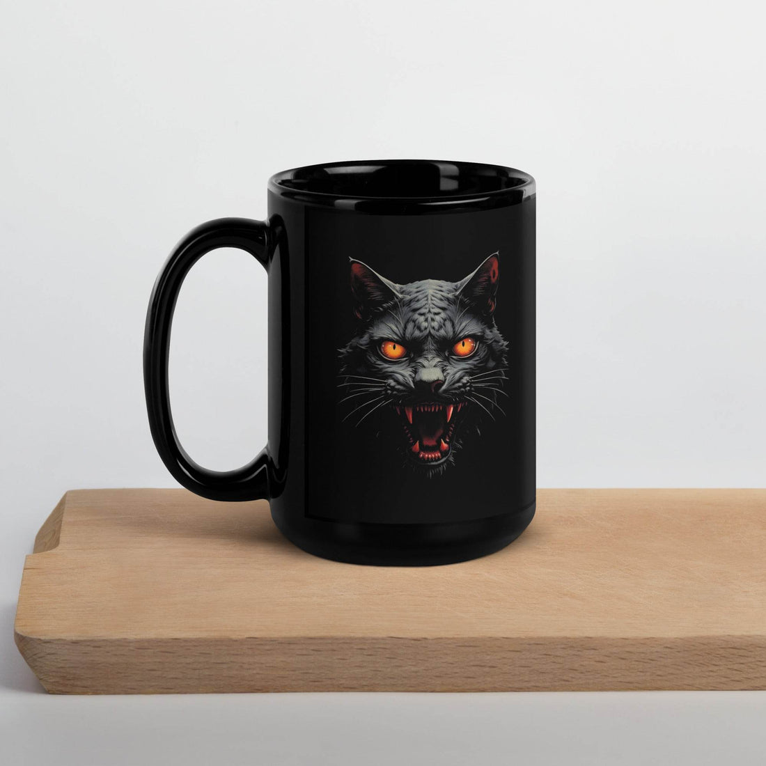 Hellcat Dark Humor Vintage Mug - Pale Blood Store