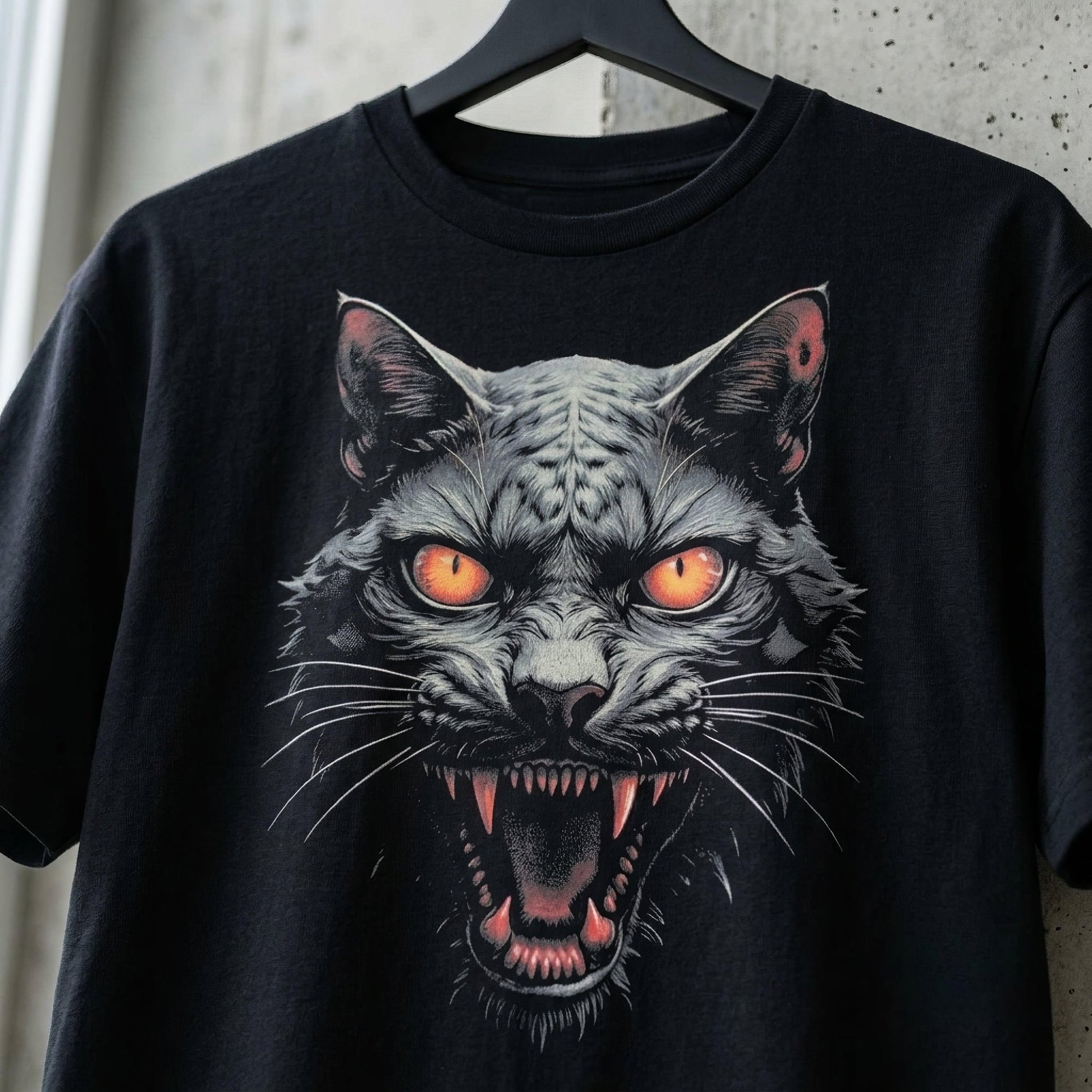 Hellcat Vintage Style T-Shirt - Pale Blood Store