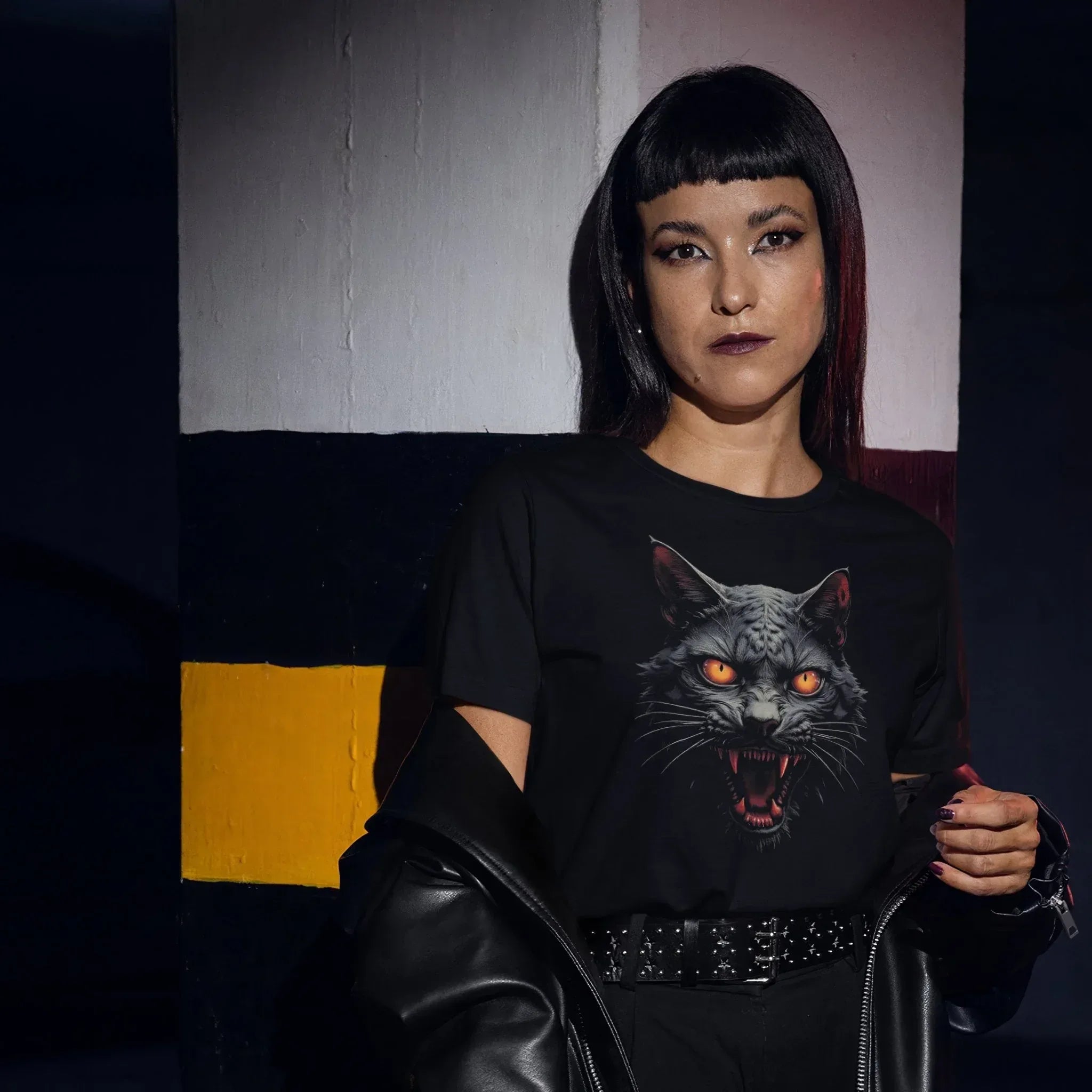 Hellcat Vintage Style T-Shirt - Pale Blood Store