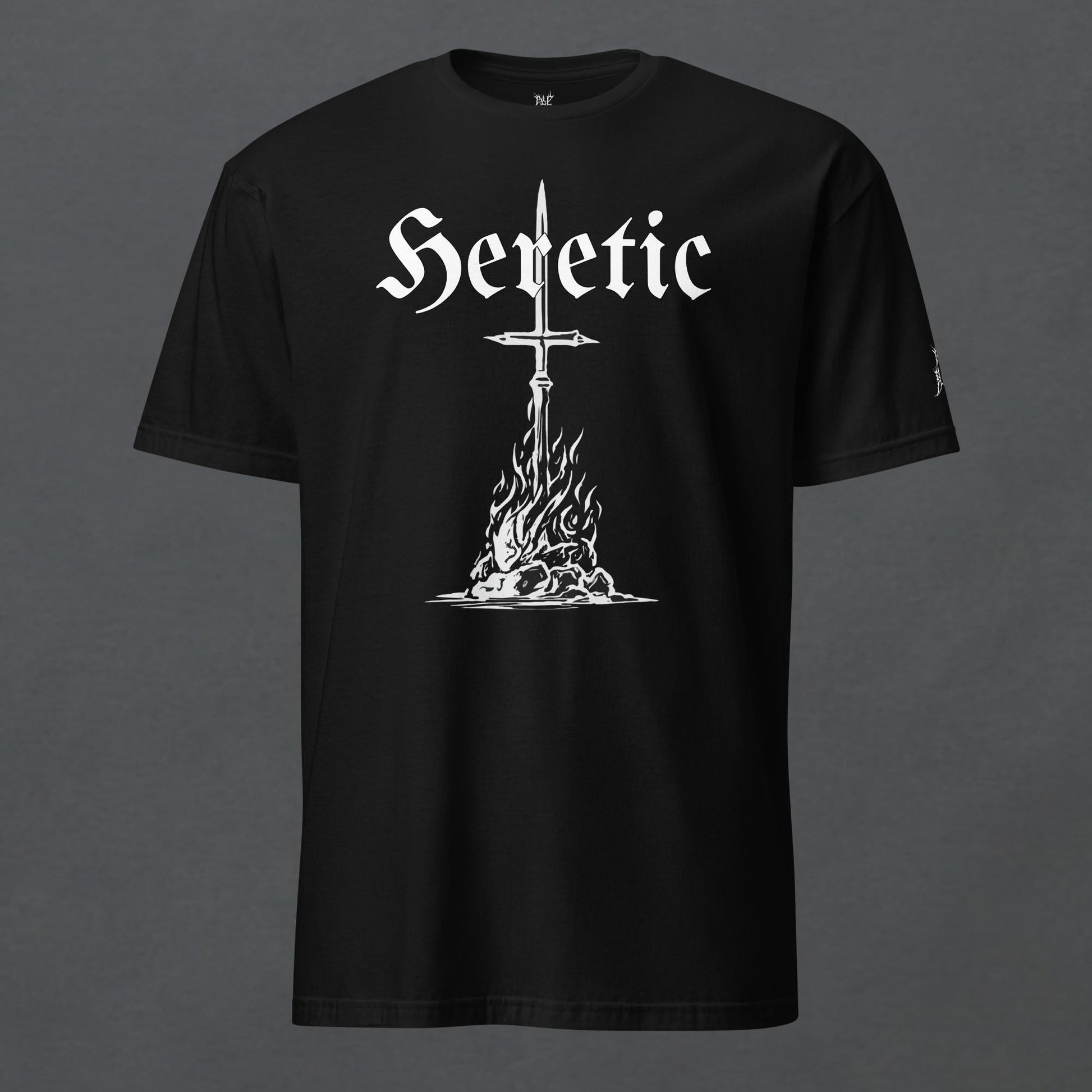 Heretic Black Metal Style Unisex T-Shirt - Pale Blood Store