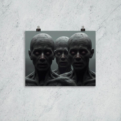 Lost Souls Dark Aesthetic Poster - Pale Blood Store