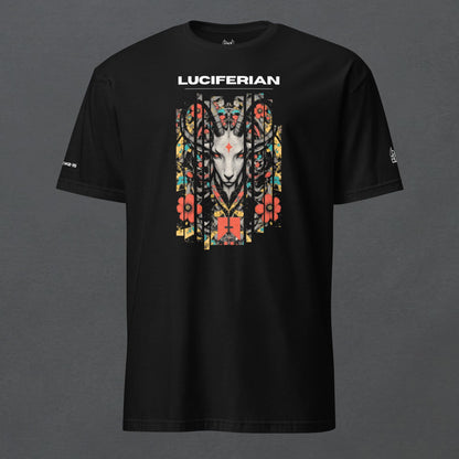 Luciferian Retro T-Shirt – 70s Occult Aesthetic - Pale Blood Store