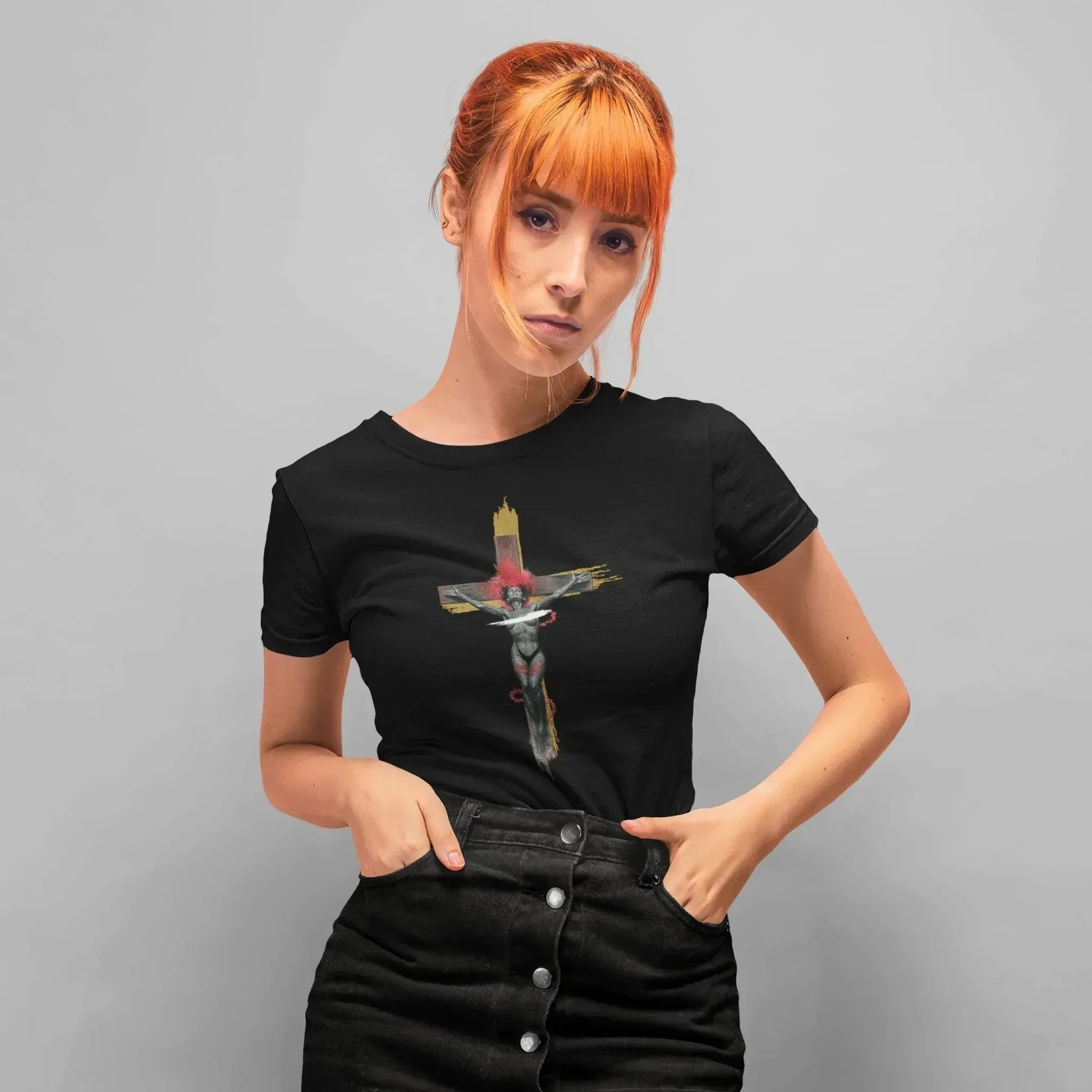 Magdalena Women’s Crop Top - Pale Blood Store