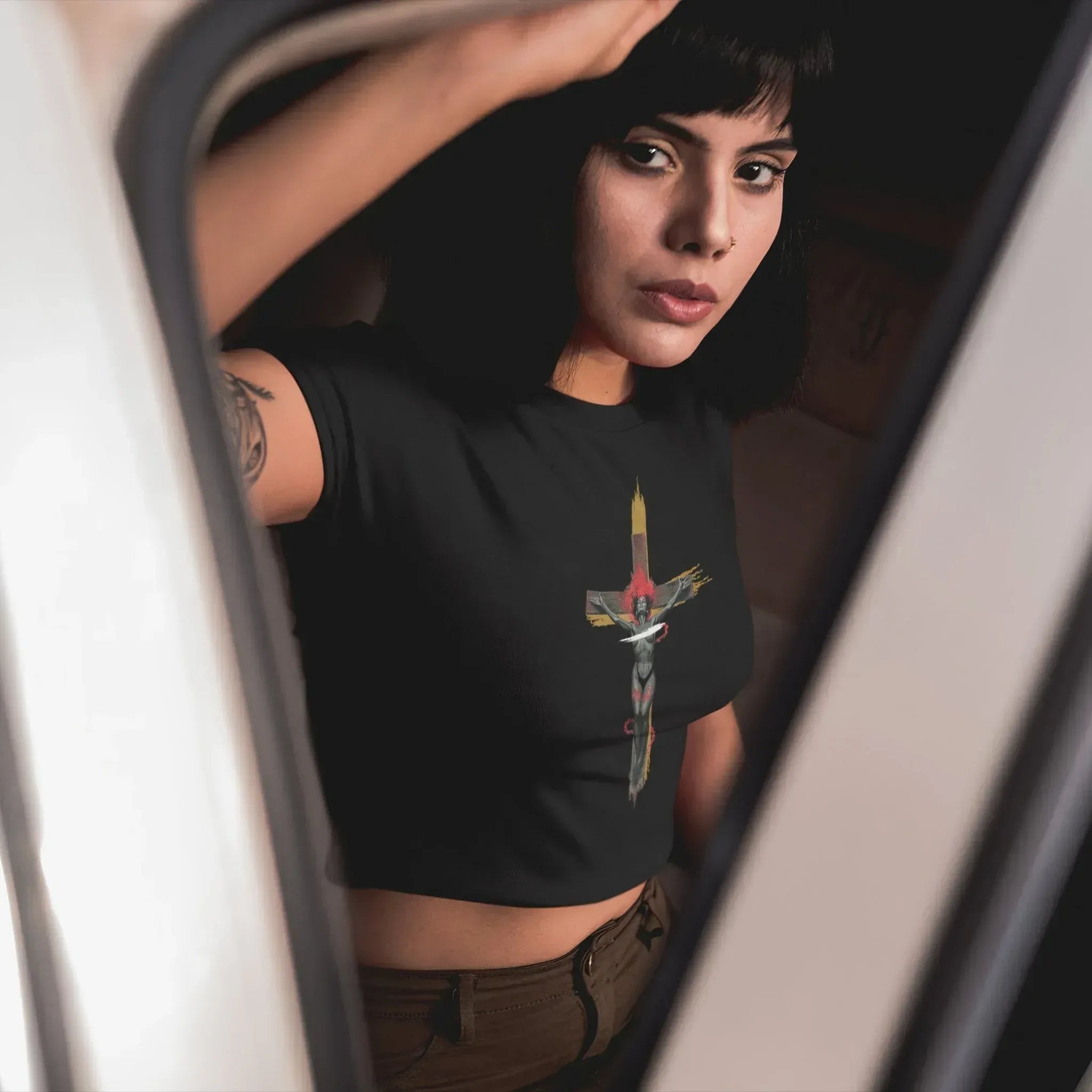 Magdalena Women’s Crop Top - Pale Blood Store