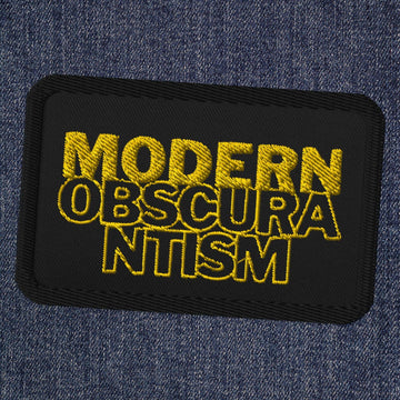 Modern Obscurantism Goth Embroidered Patches - Pale Blood Store
