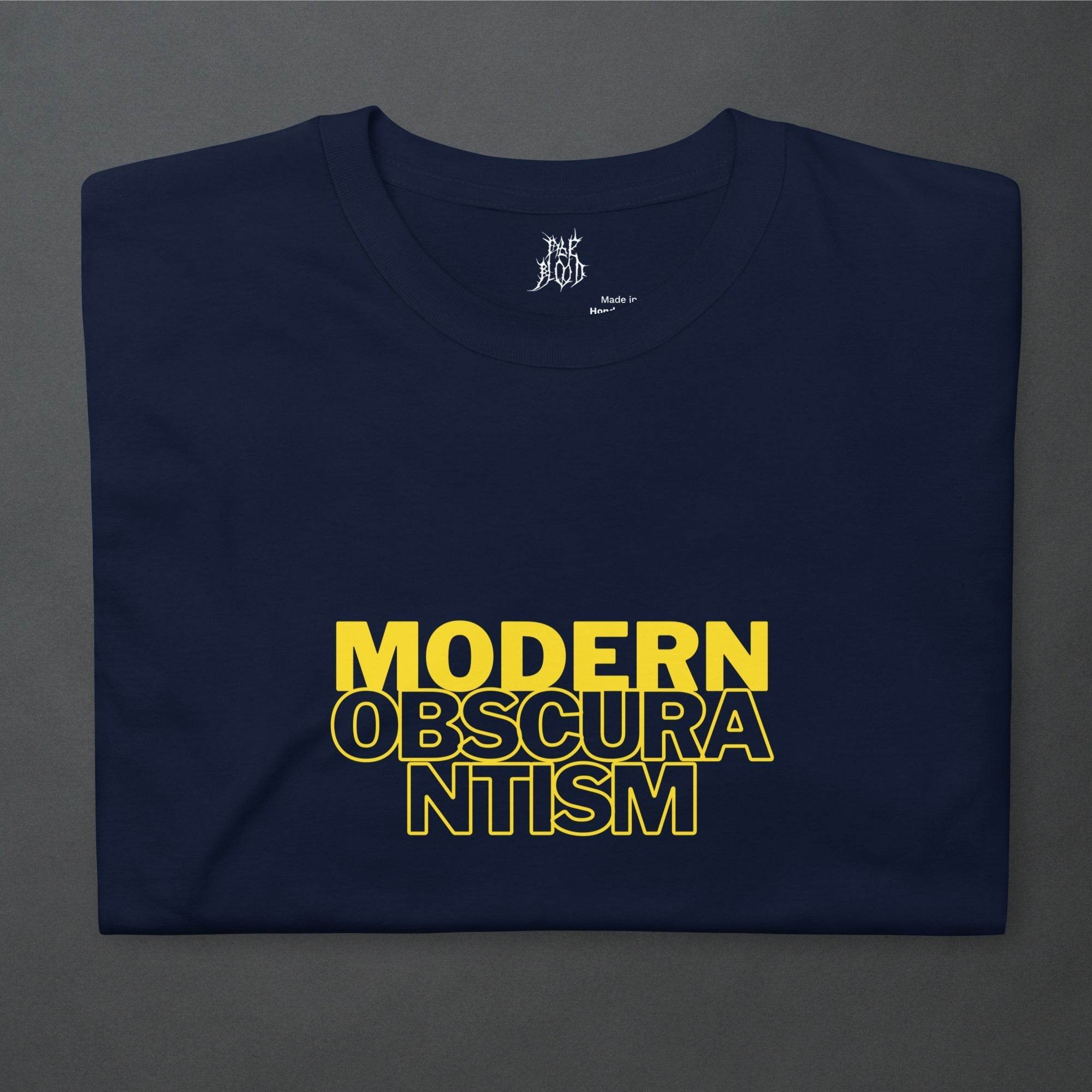 Modern Obscurantism Goth Minimalist Unisex T-Shirt - Pale Blood Store