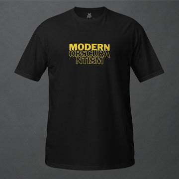 Modern Obscurantism Goth Minimalist Unisex T-Shirt - Pale Blood Store